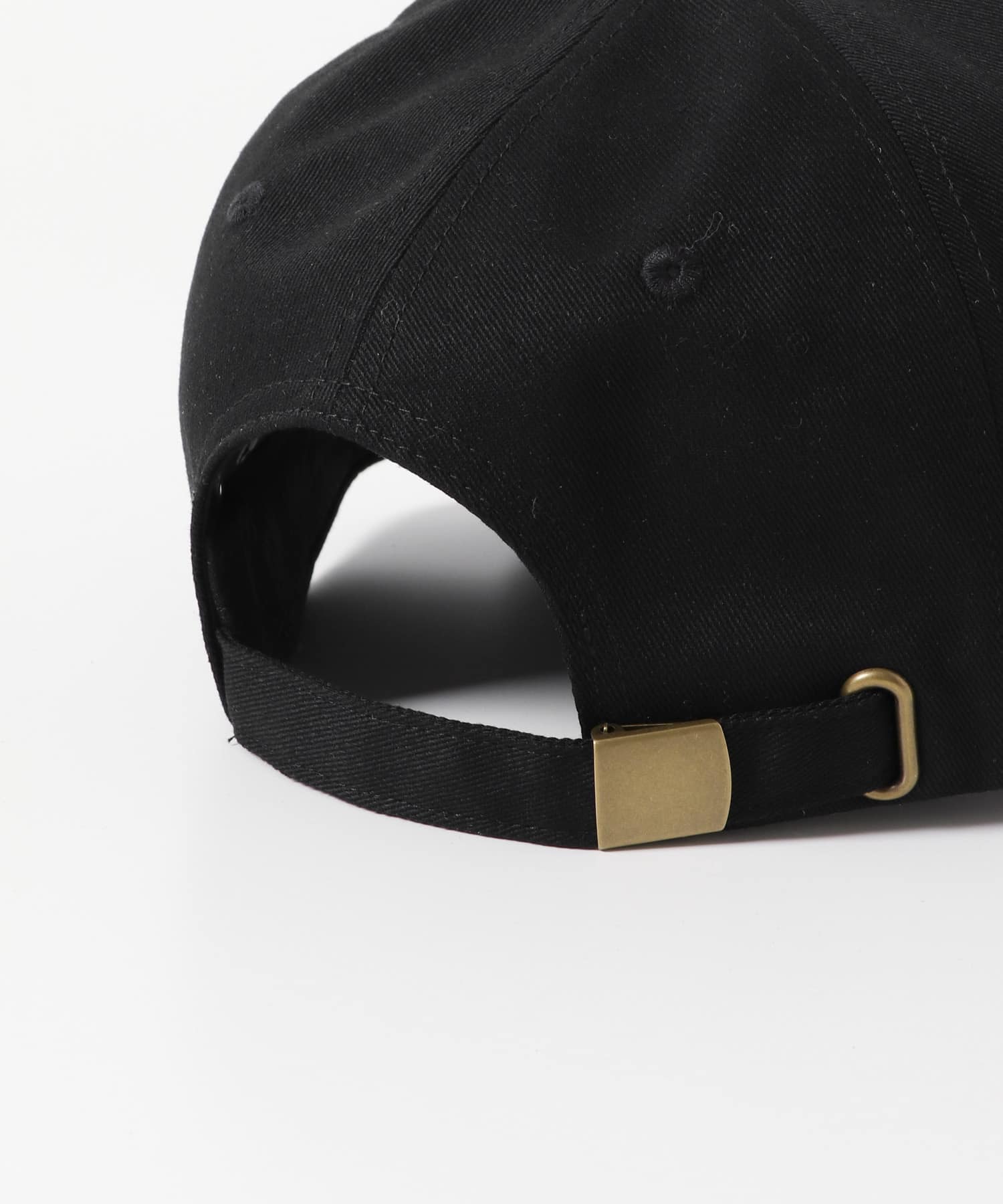 カラーロゴキャップ BLK -