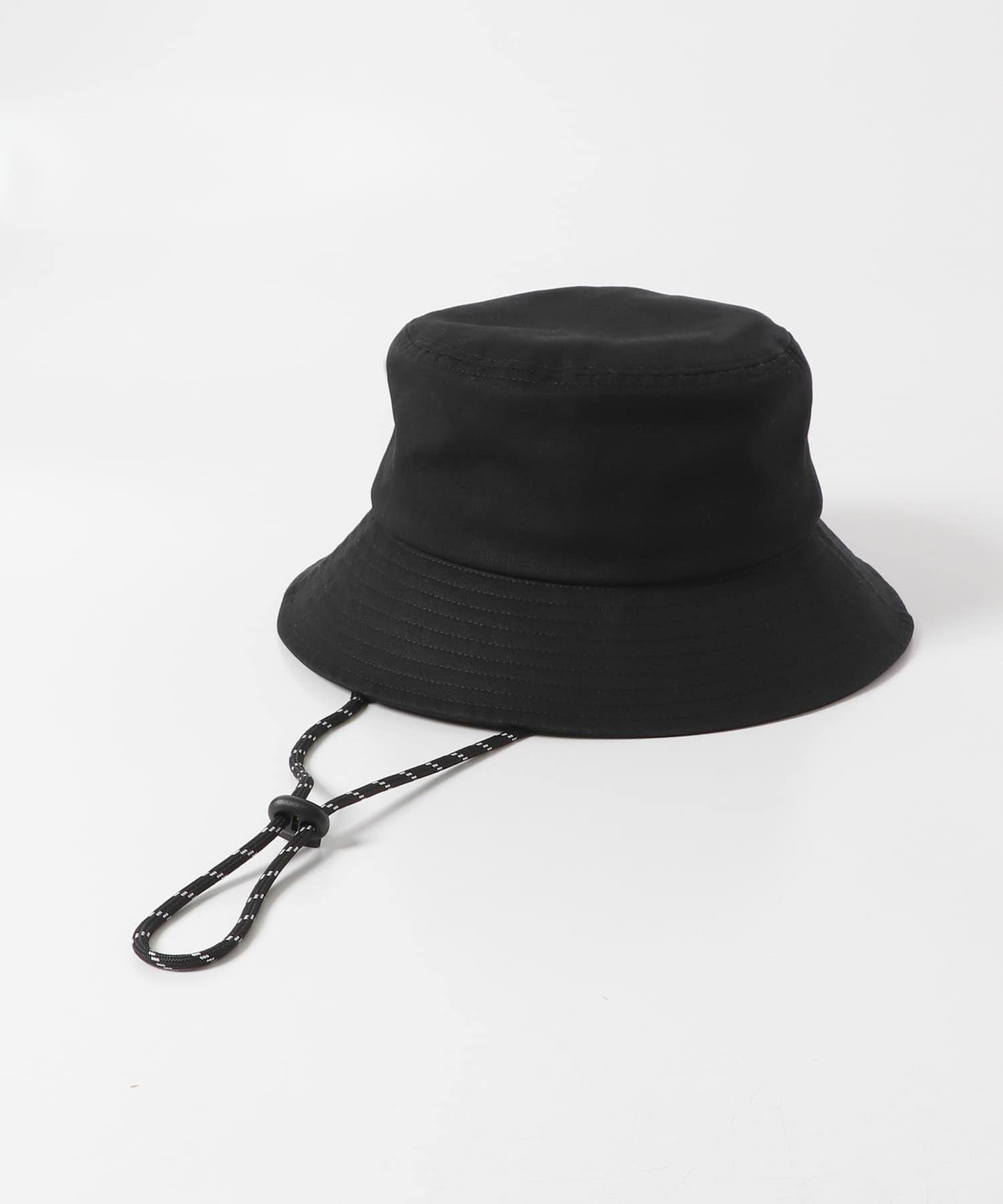 コットンドロストハット BLK -