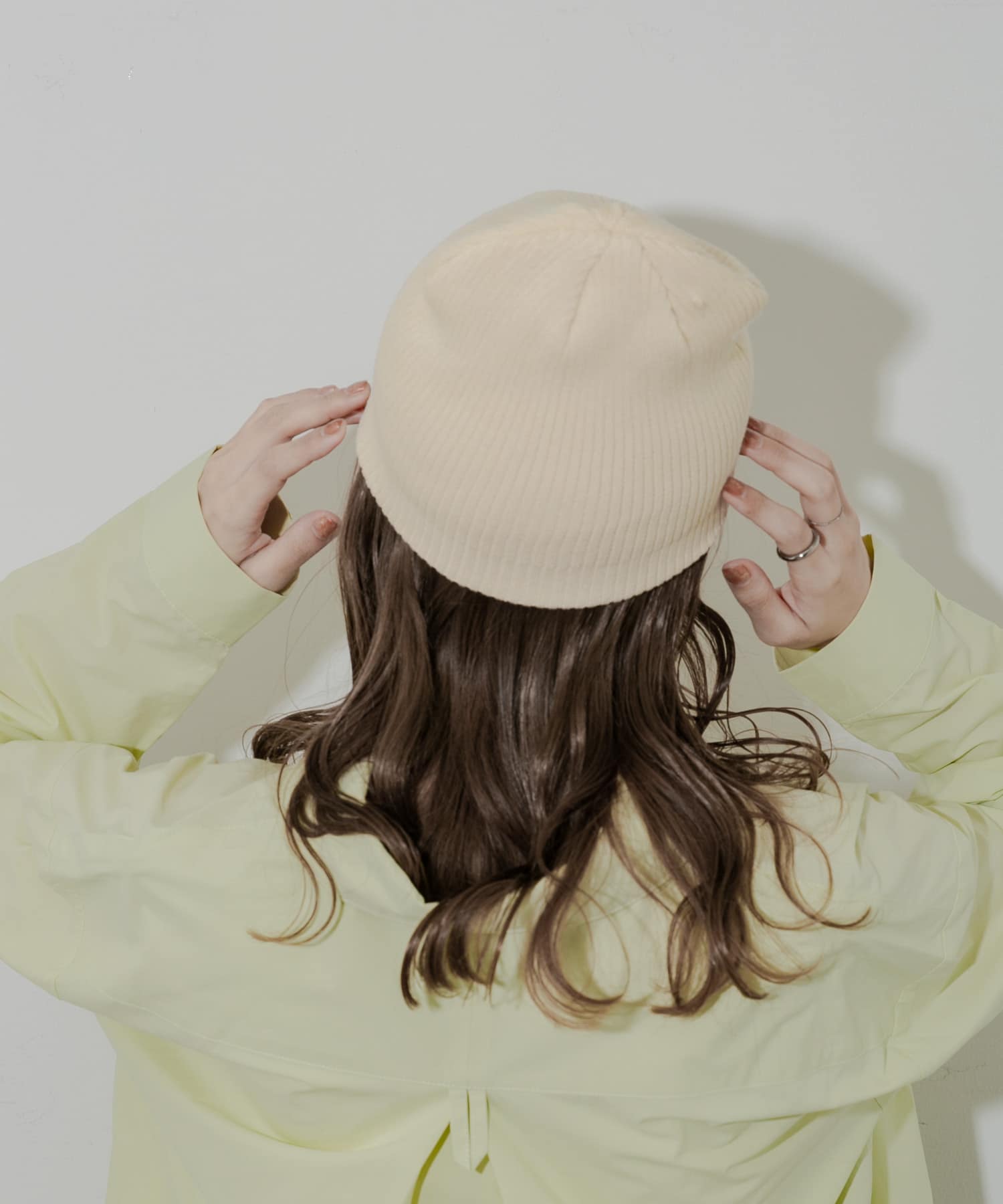 リブニットビーニー IVO -