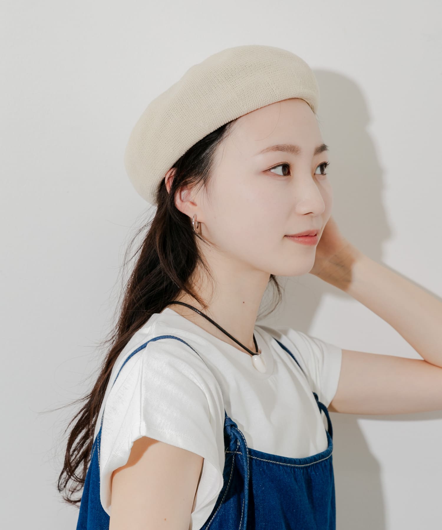 リネンミックスベレー IVO -