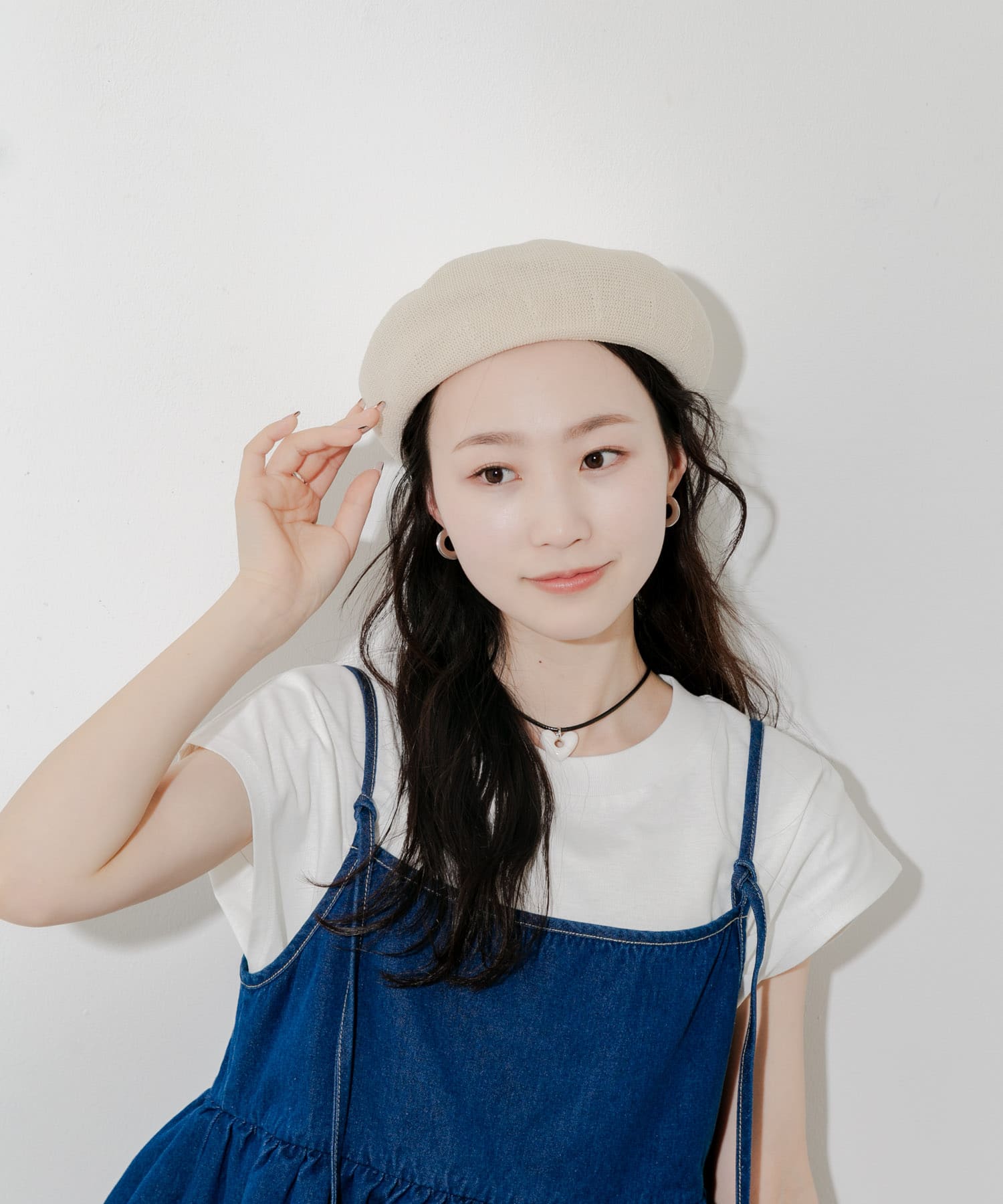 リネンミックスベレー IVO -