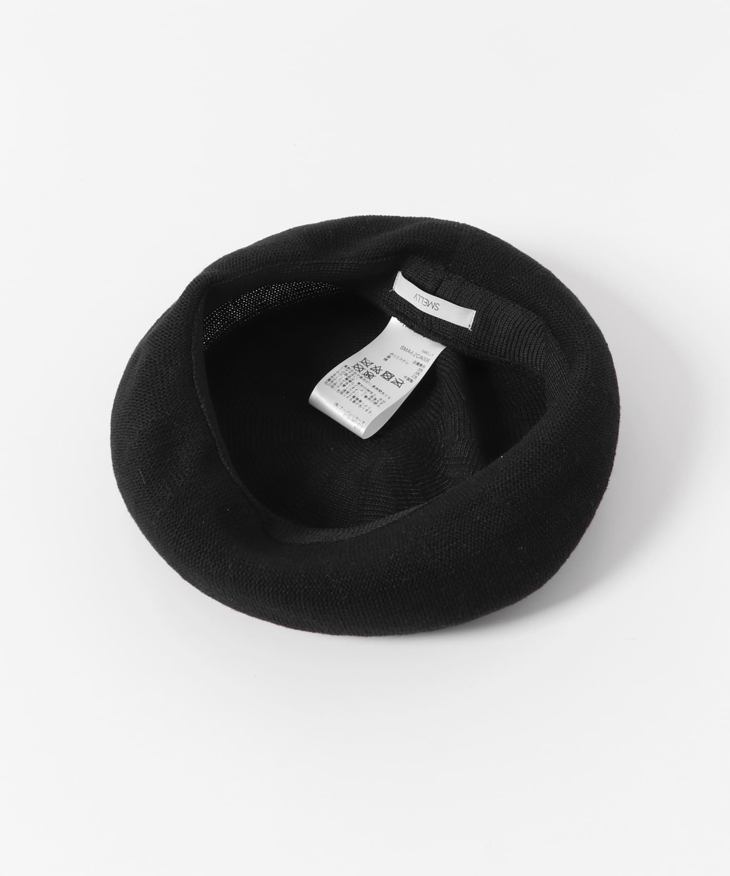 リネンミックスベレー BLK -