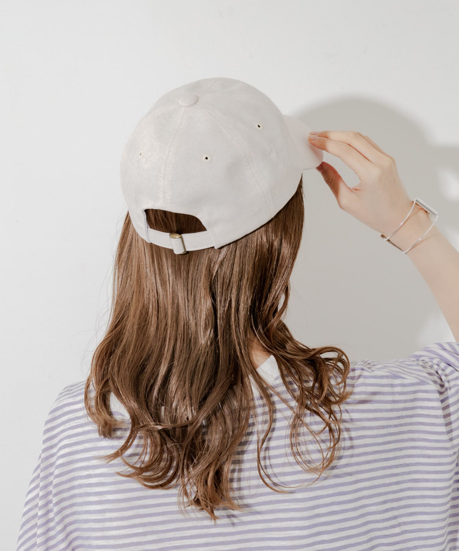 シンプルリネンキャップ IVO -