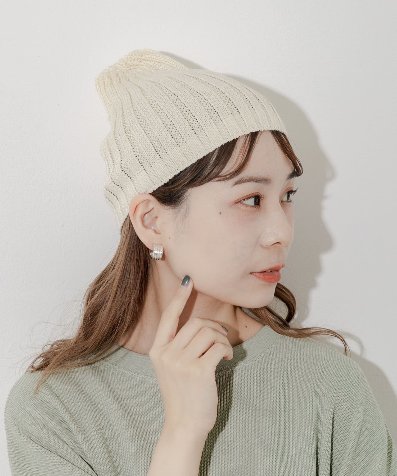 コットンリネンリブビーニー(- IVO): 帽子｜URBAN RESEARCH公式