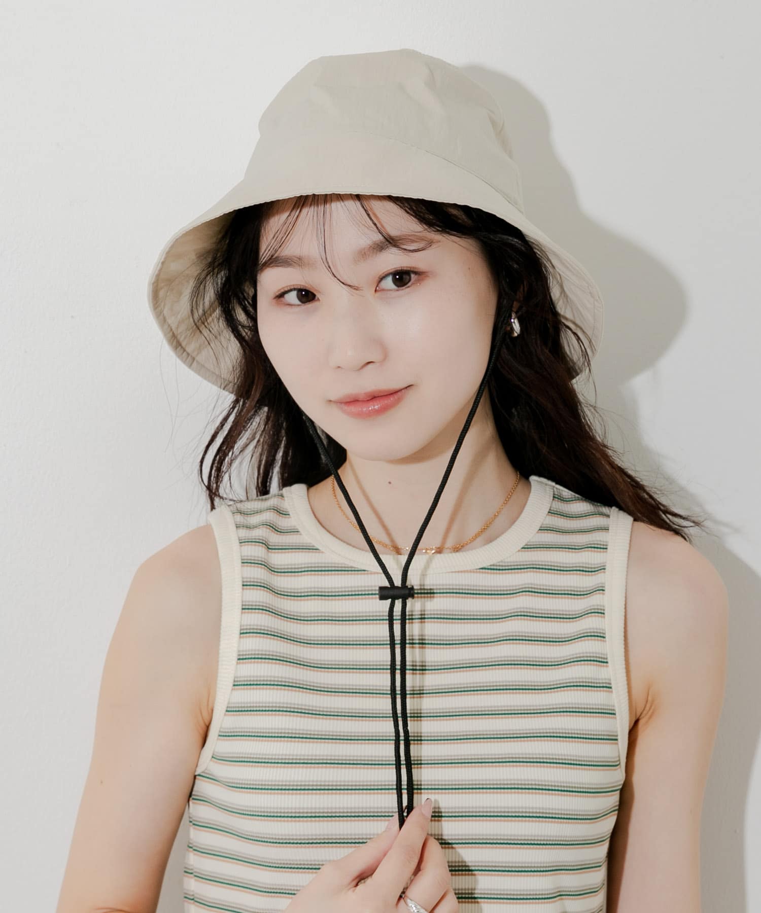 『撥水/UVカット』ハッスイドロストバケットハット