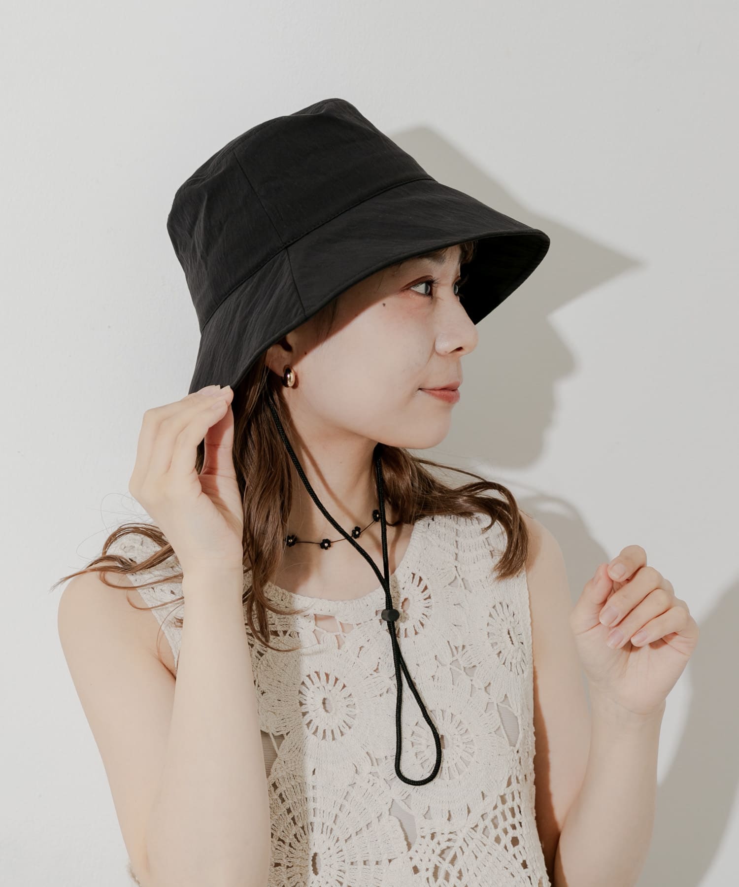 UVカット＆撥水加工を施しました。サイズ調整も可能です。