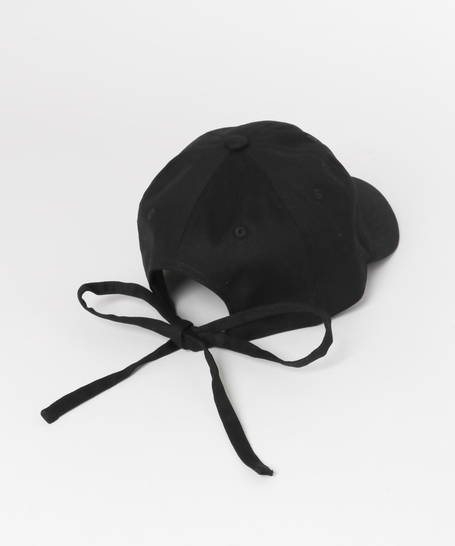 バックリボンキャップ BLK -