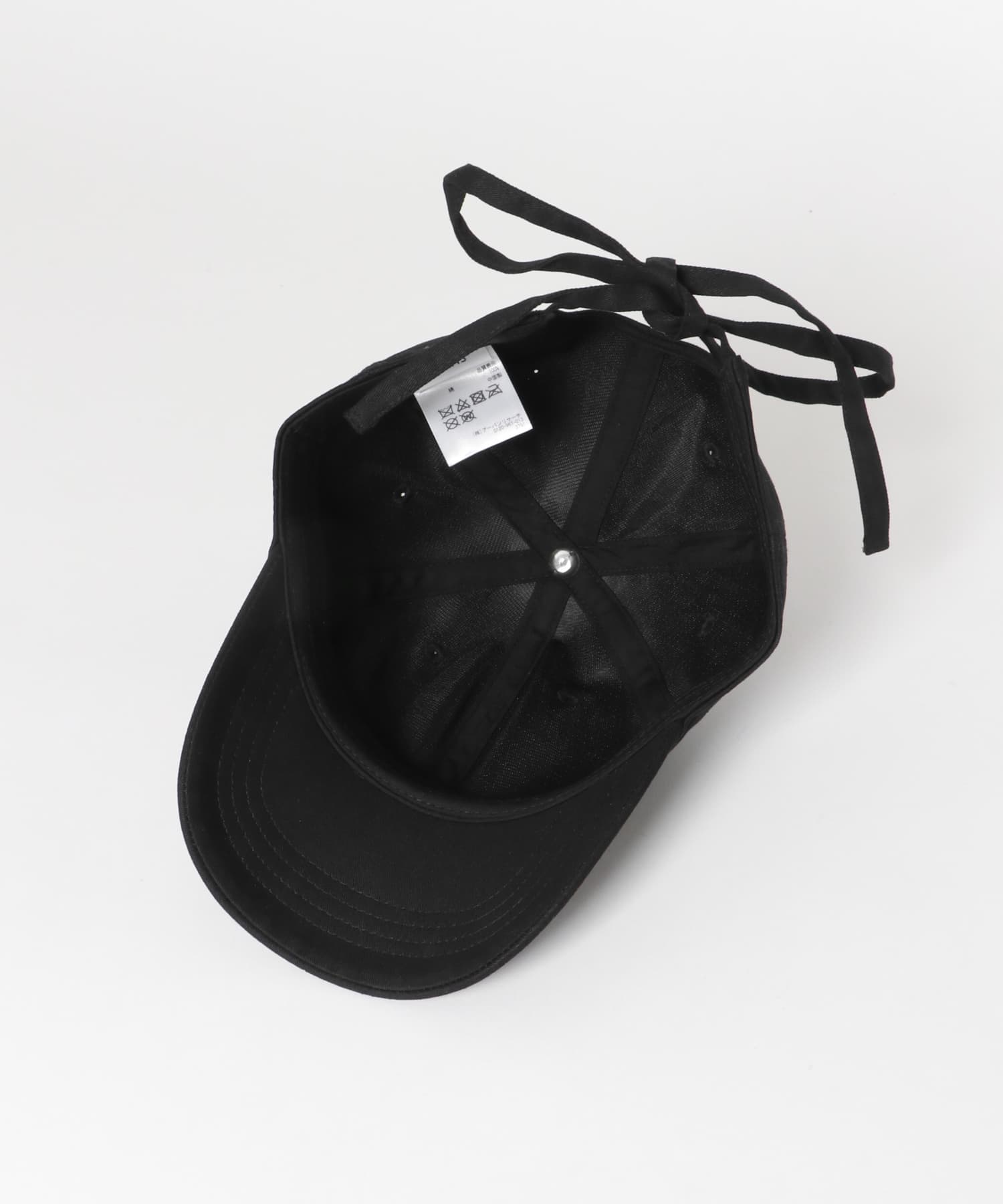 バックリボンキャップ BLK -