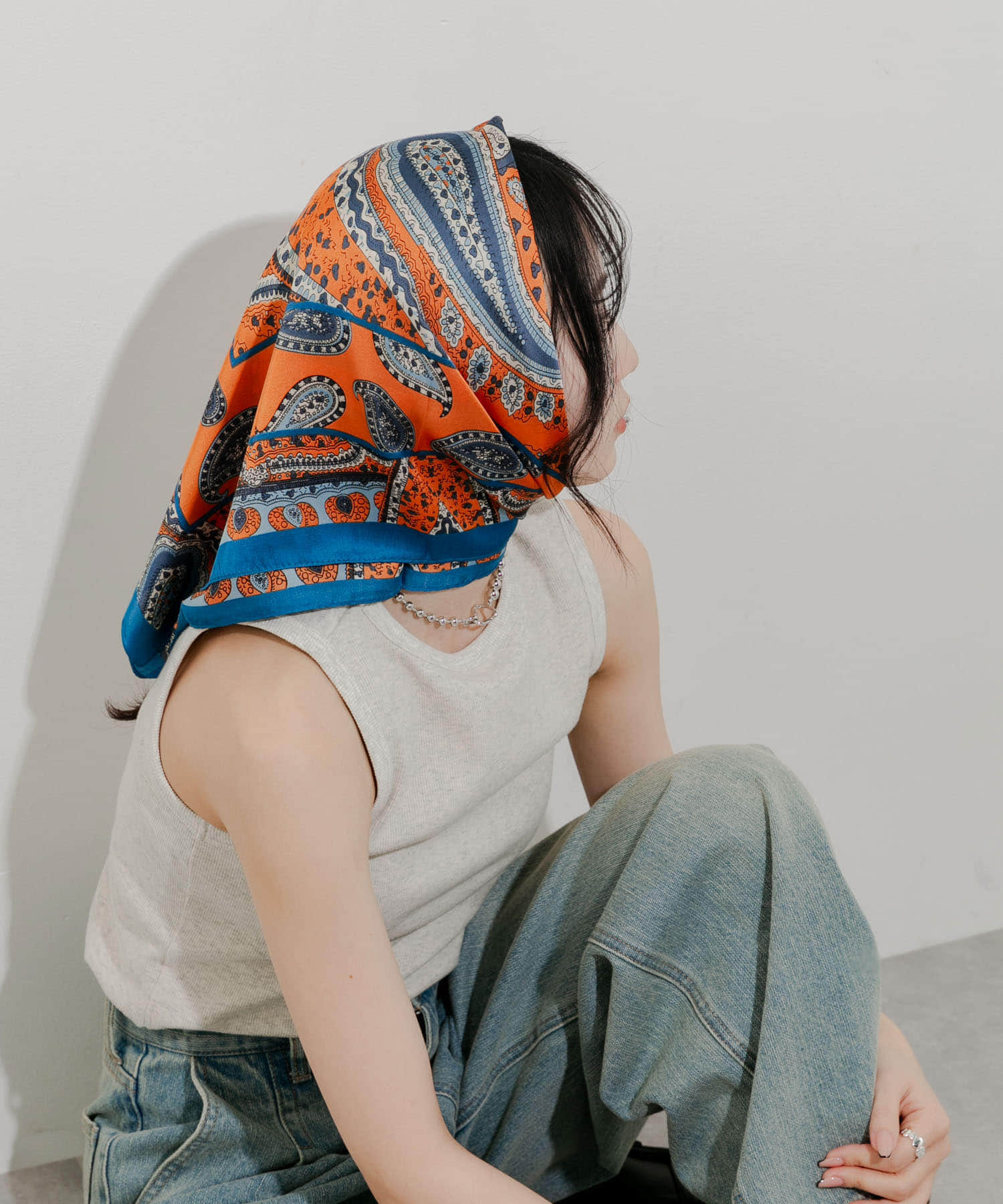 アソートパターンスカーフ ORG -