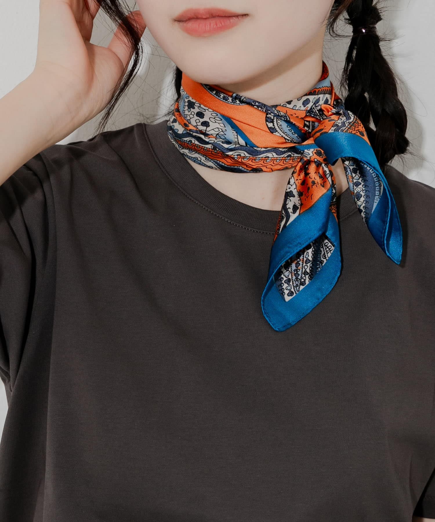 アソートパターンスカーフ ORG -