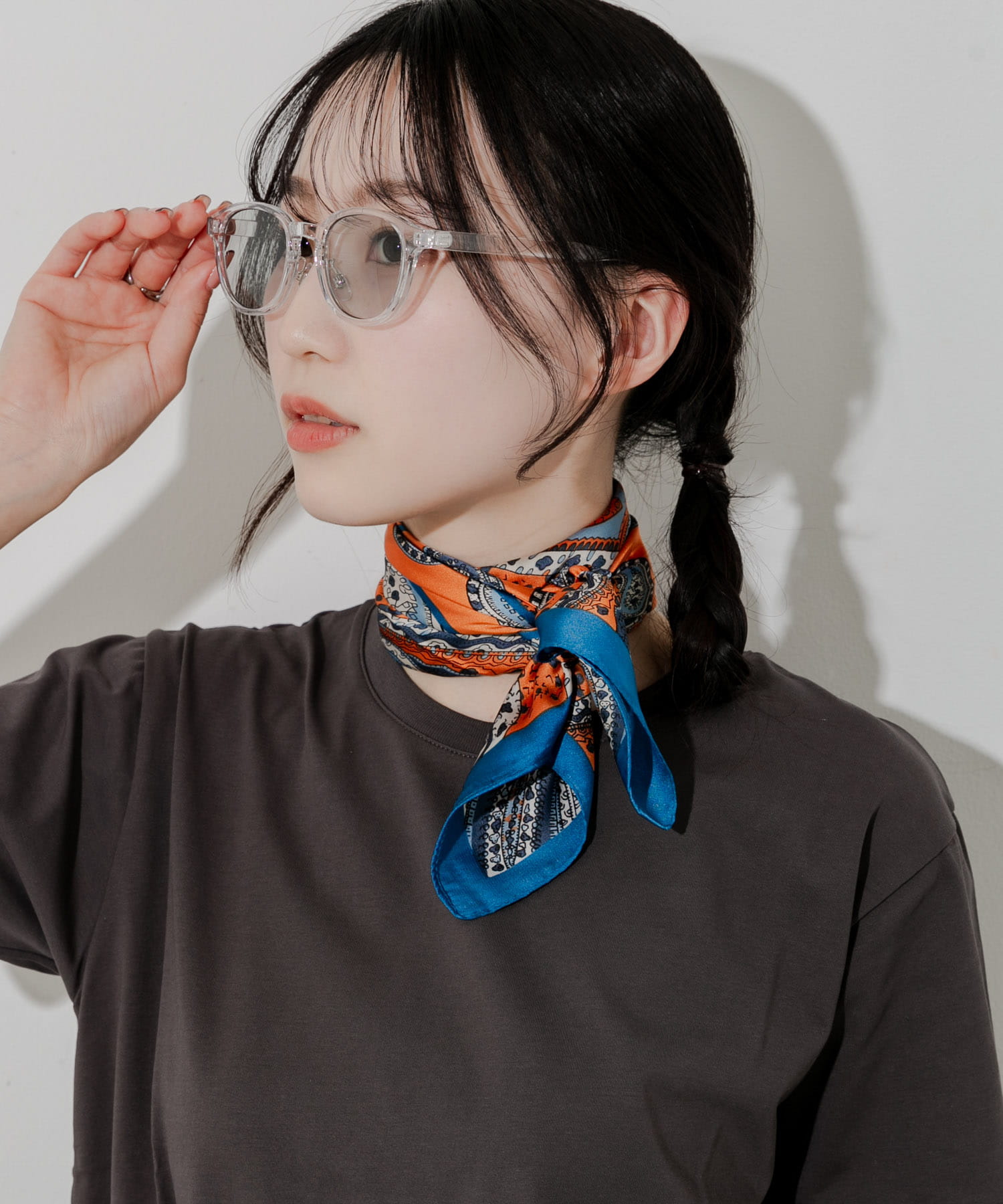 アソートパターンスカーフ ORG -