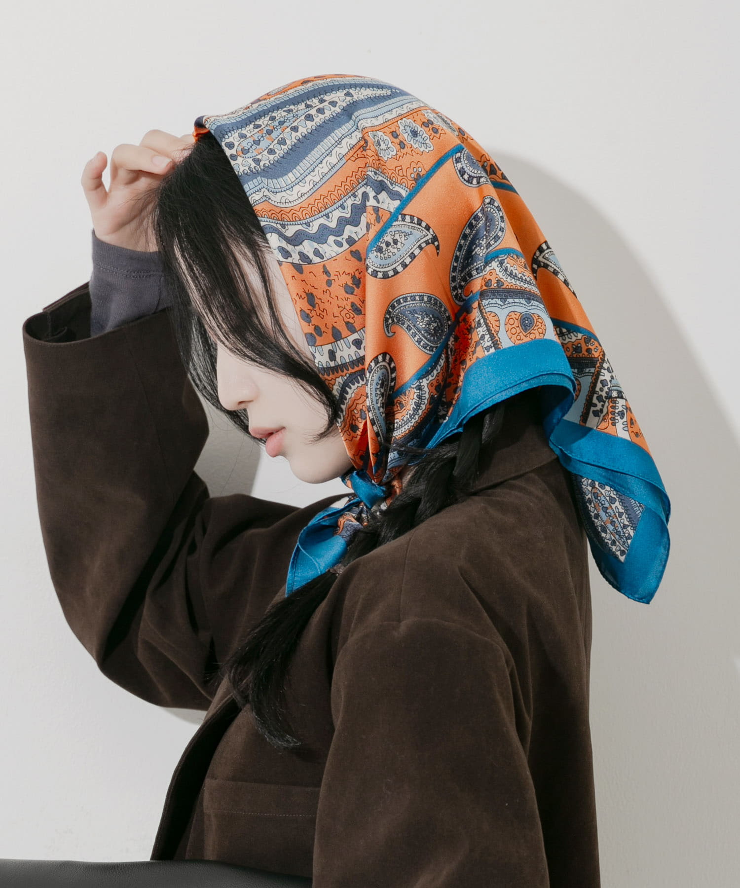 アソートパターンスカーフ ORG -