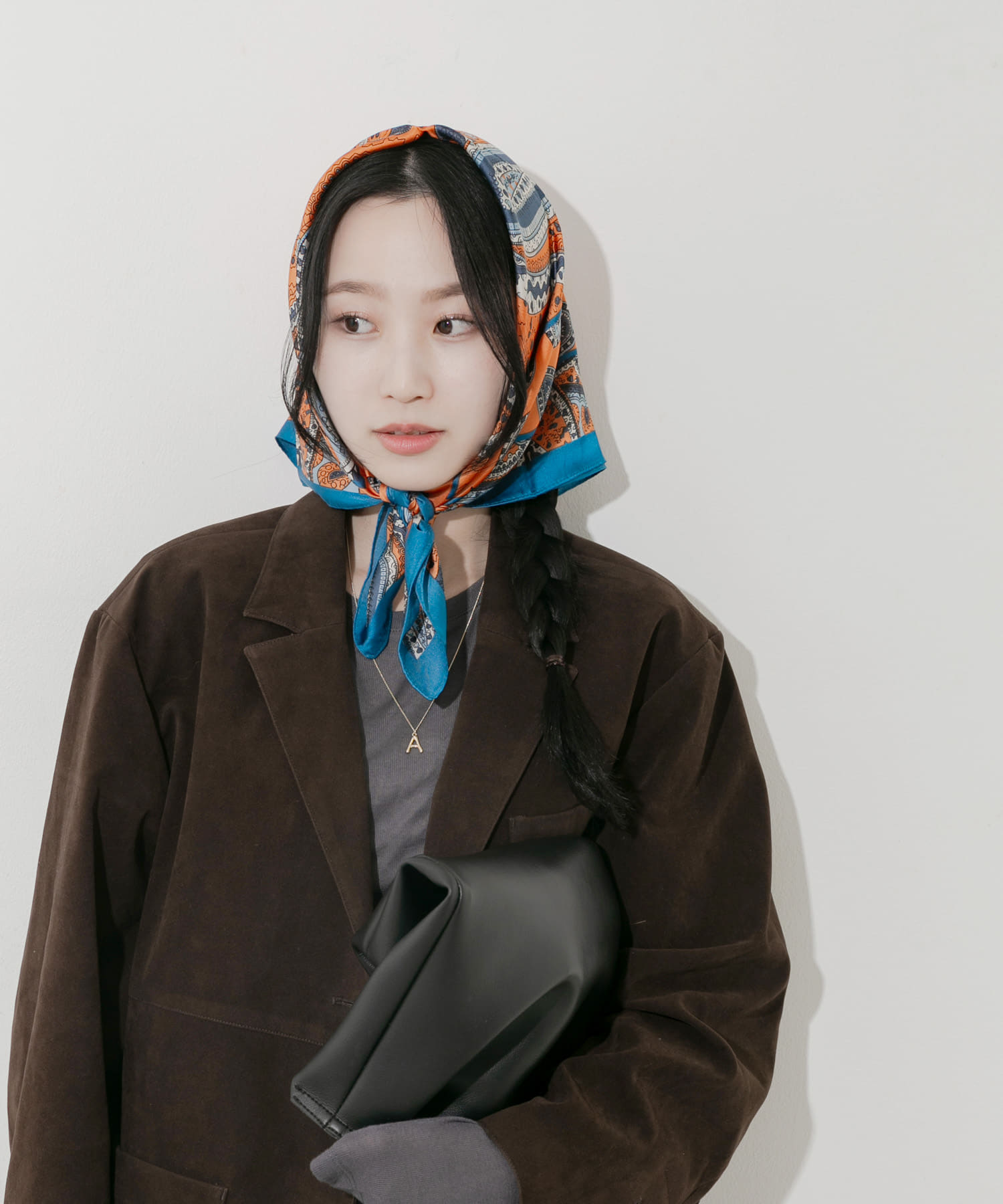 アソートパターンスカーフ ORG -