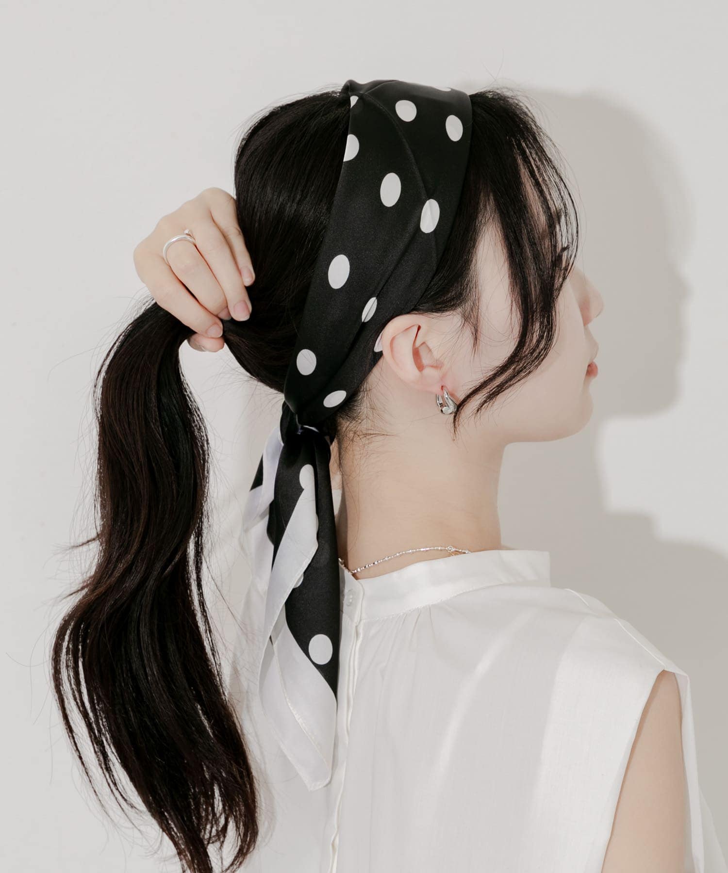 アソートパターンスカーフ DOT -