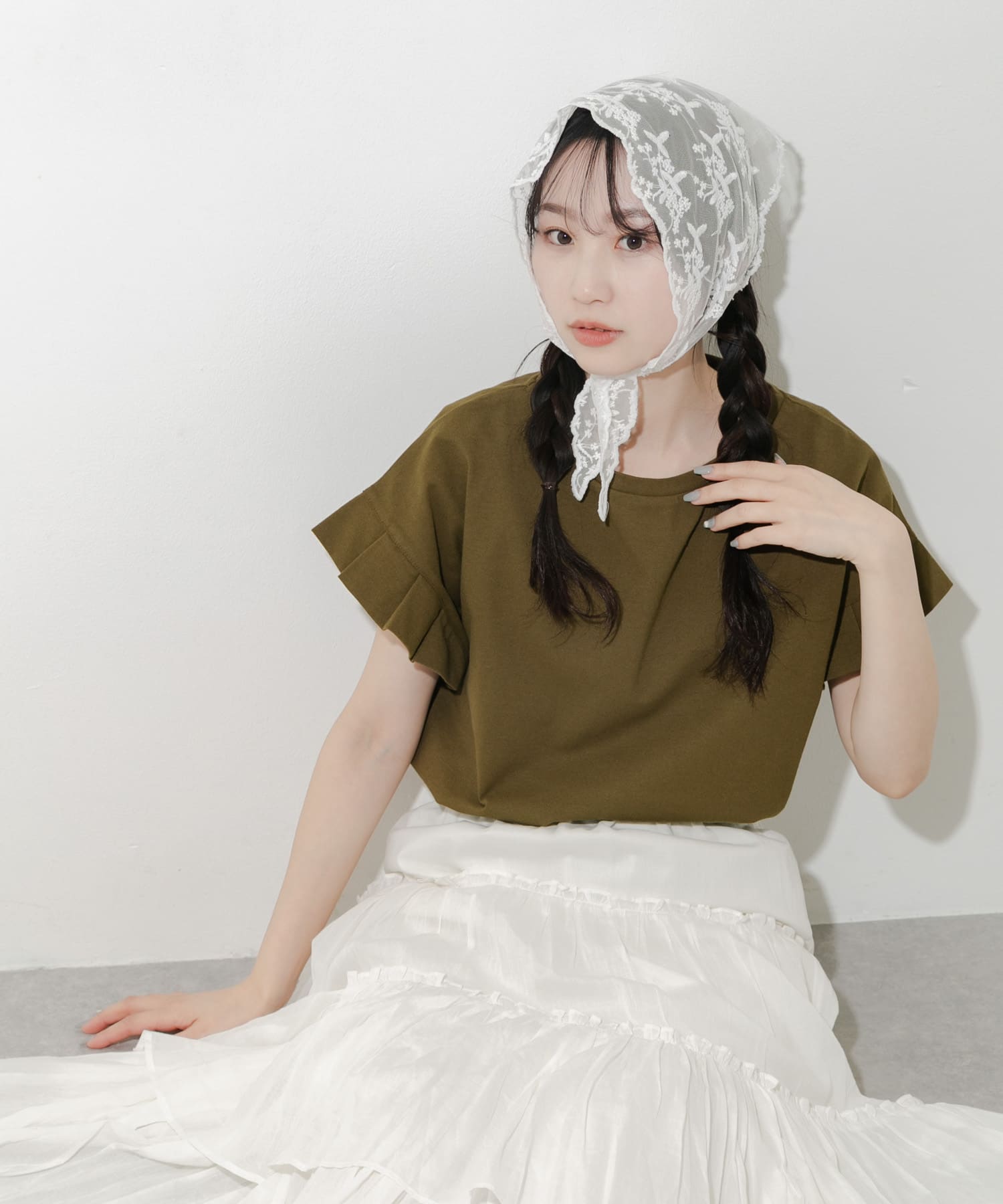 レーススカーフ OFF -