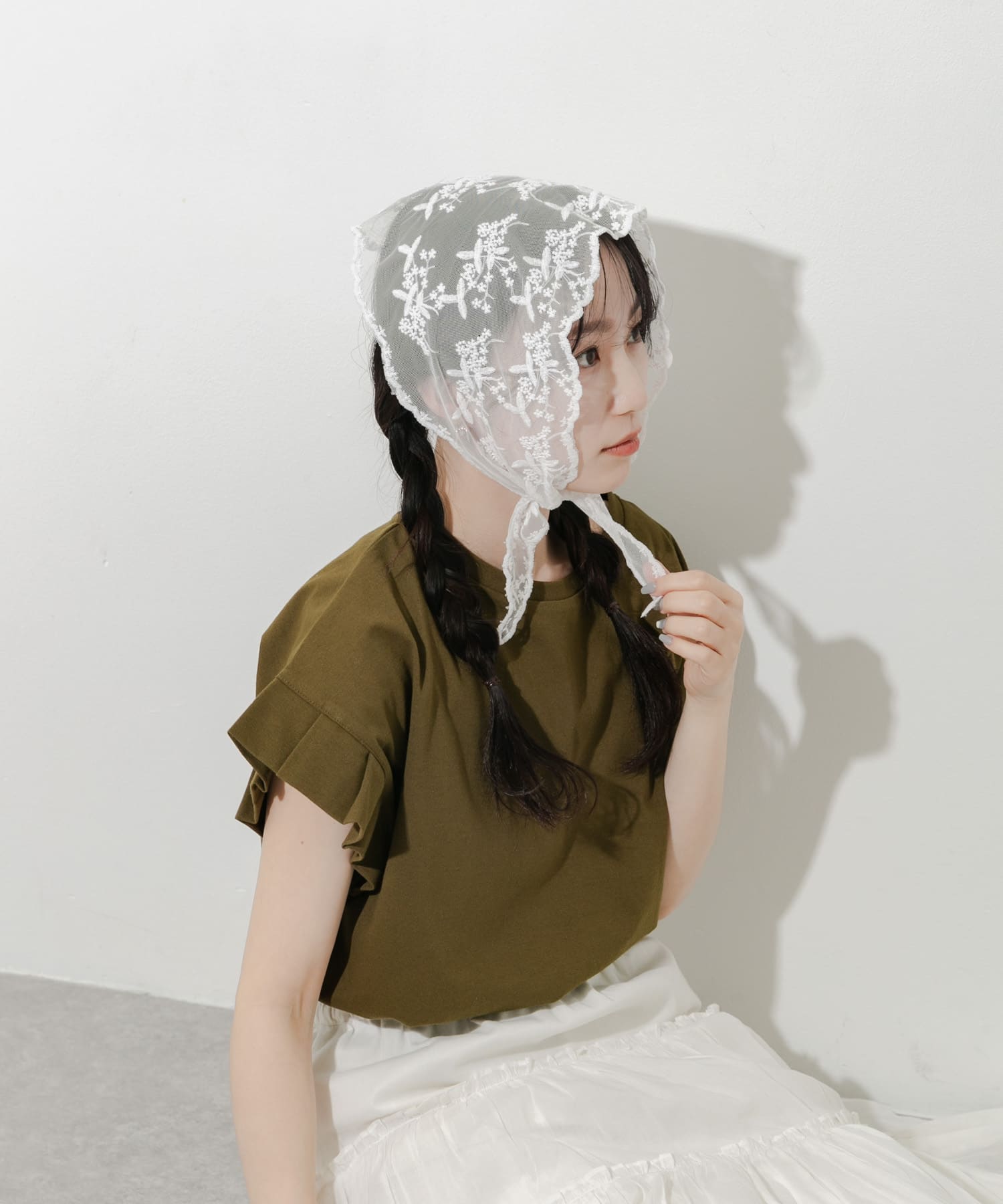 レーススカーフ OFF -