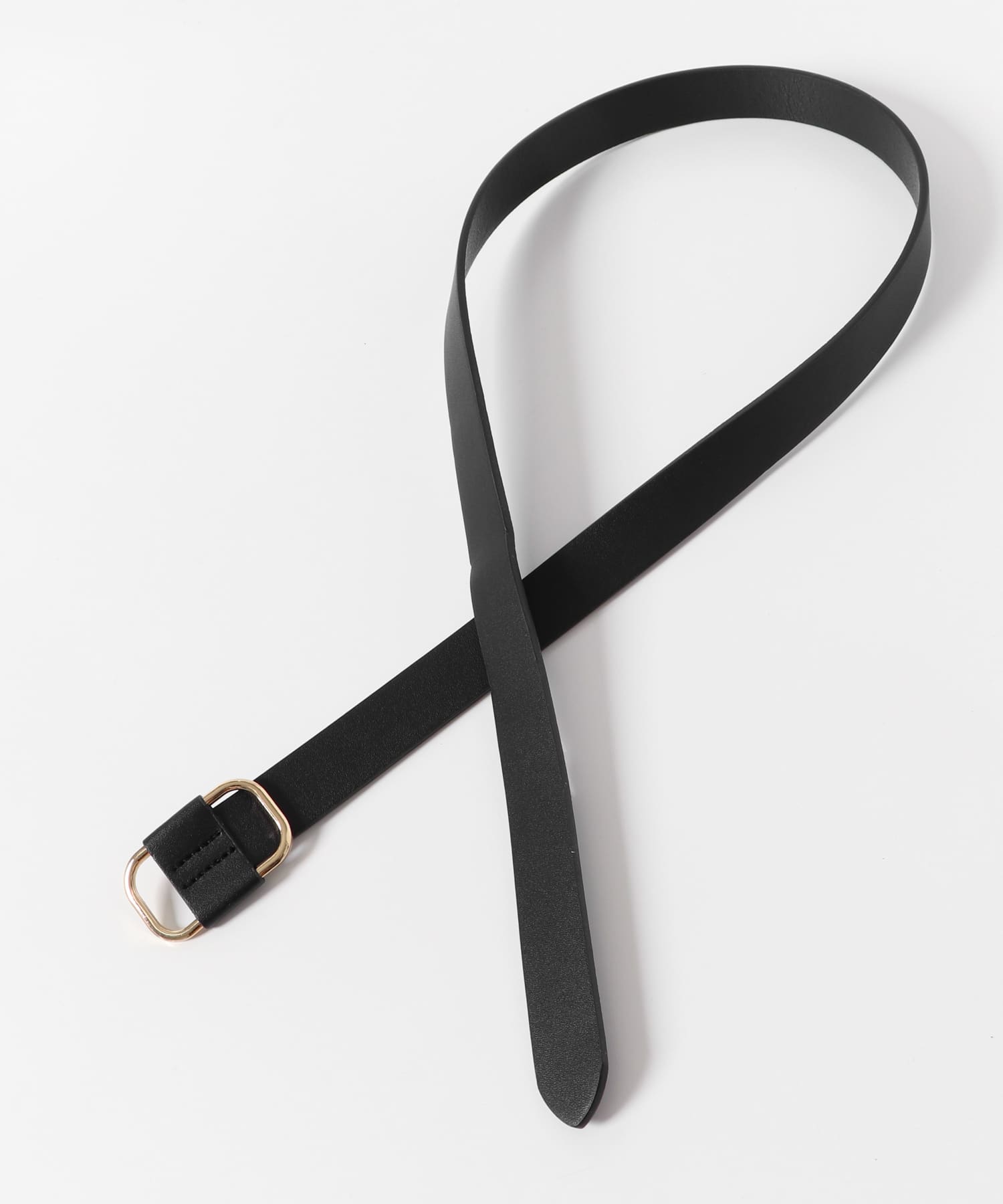 シンプルスクエアベルト BLK -