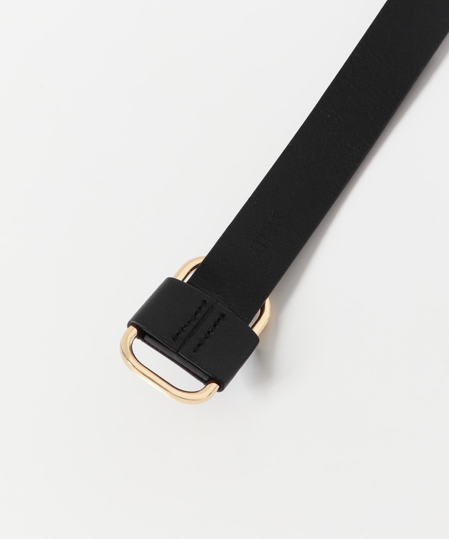 シンプルスクエアベルト BLK -