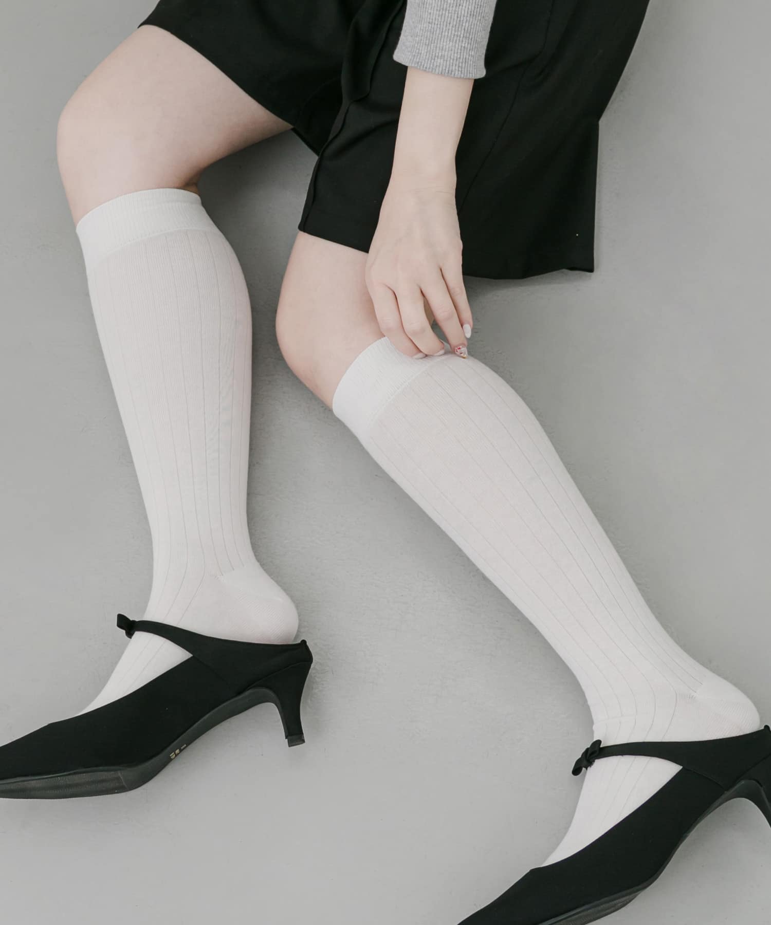 リブハイソックス