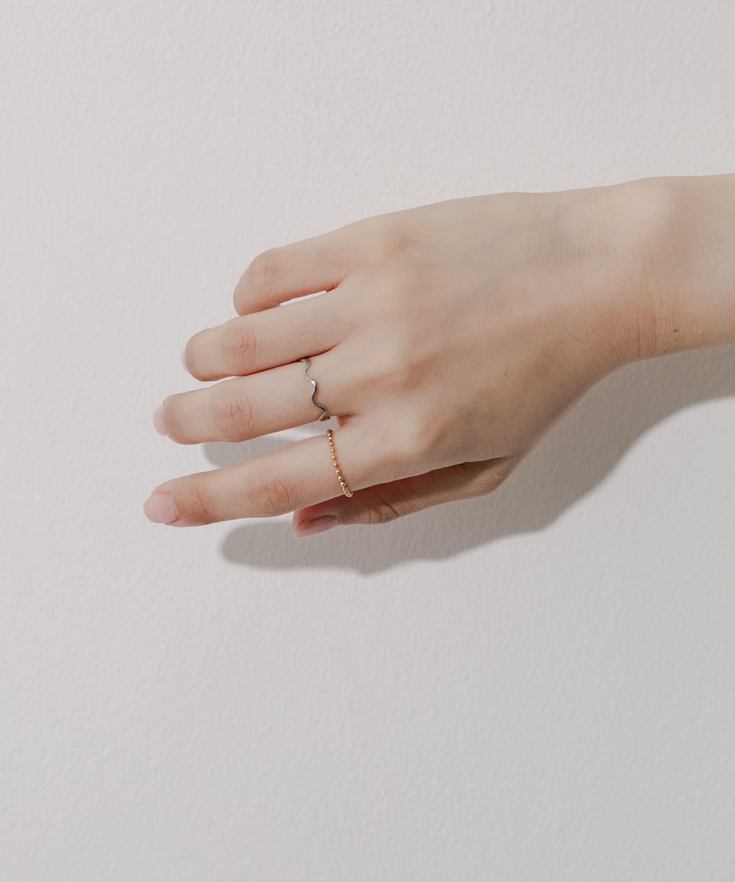 ステンレスボール2セットリング(- SLV/GLD): アクセサリー｜URBAN