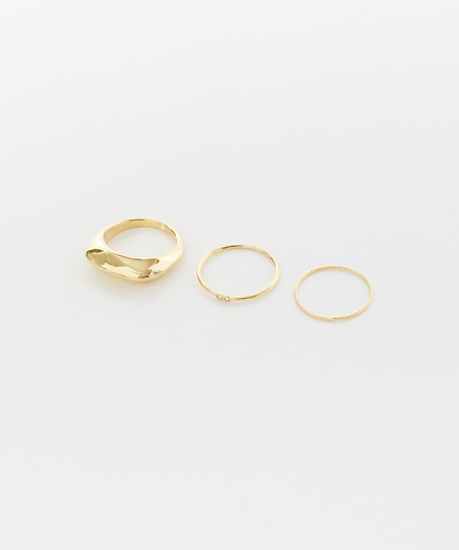3セットリング GLD -