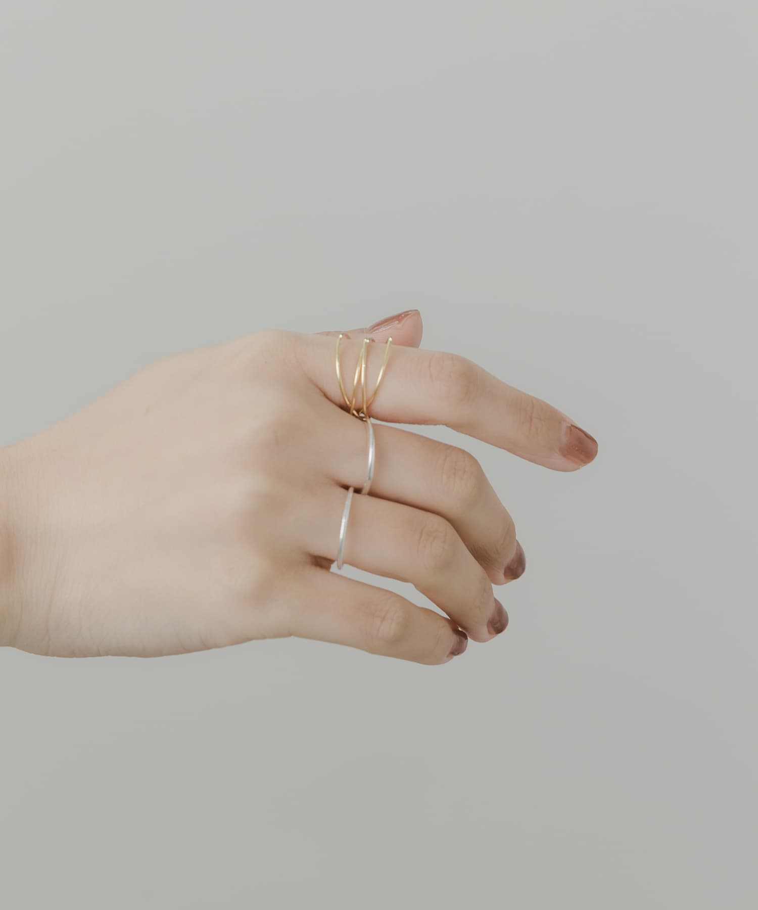 3セットリング SLV/GLD -