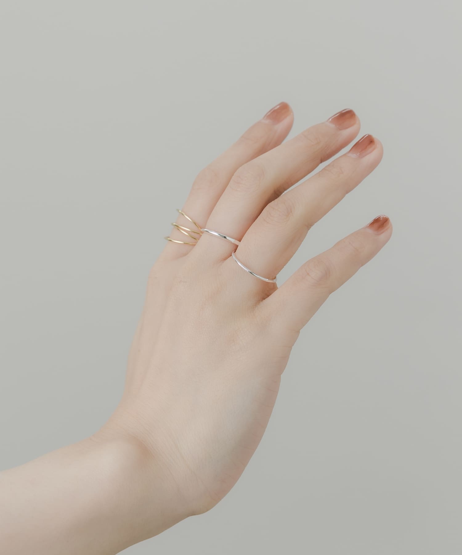 3セットリング SLV/GLD -