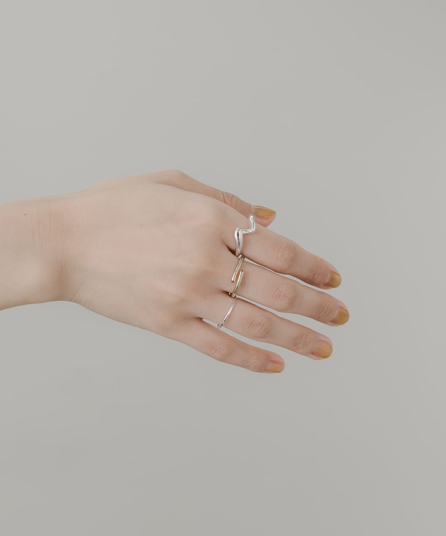 3セットリング SLV/GLD -