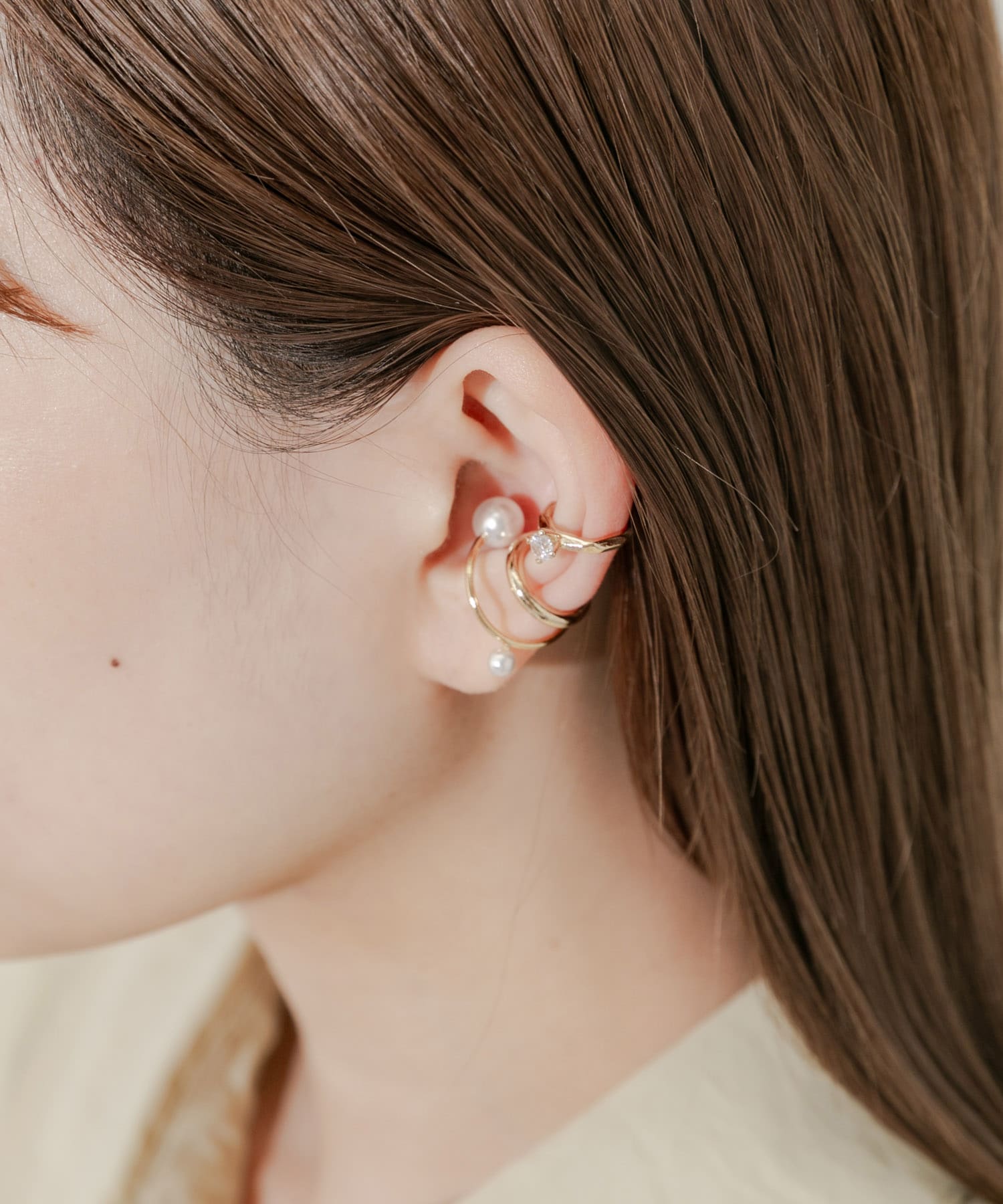 パールビジュー2セットイヤカフ(- GLD): アクセサリー｜URBAN RESEARCH