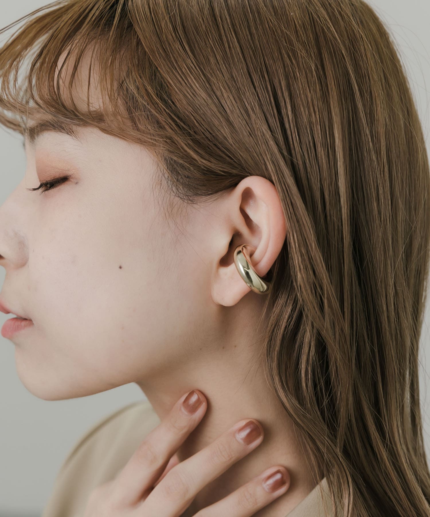 ボリュームイヤカフ GLD -