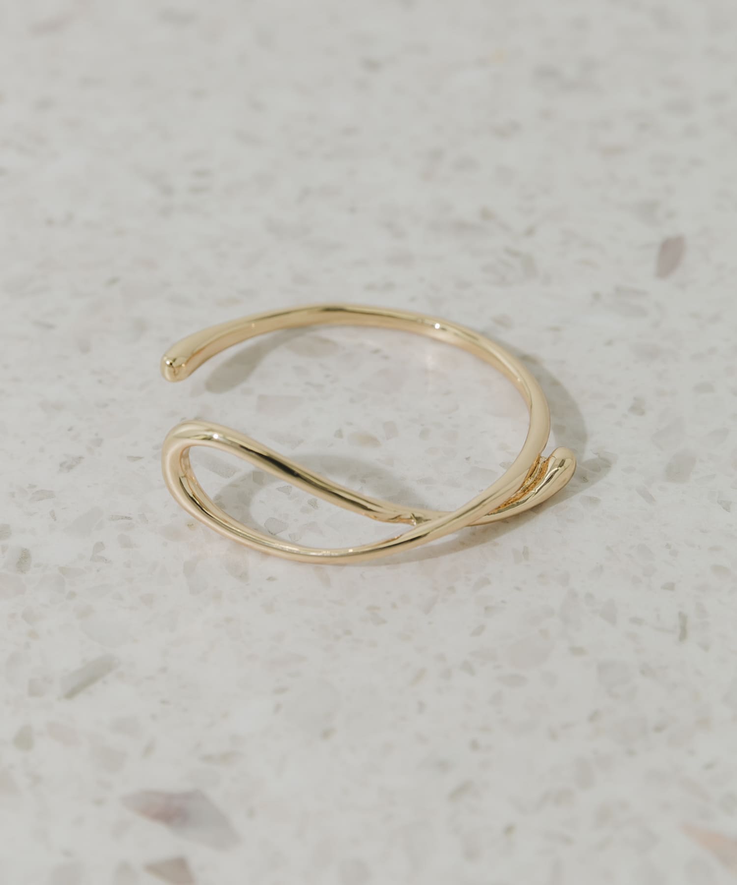 メタルニュアンスバングル GLD -