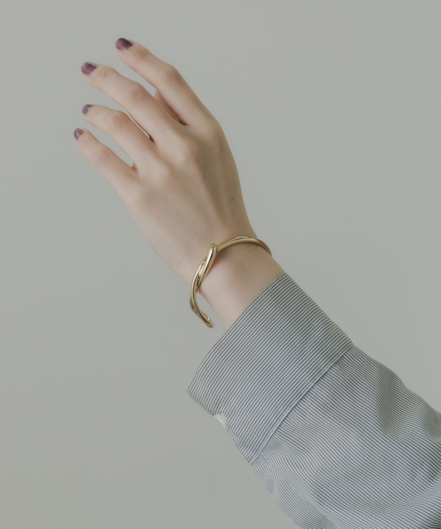 メタルニュアンスバングル GLD -