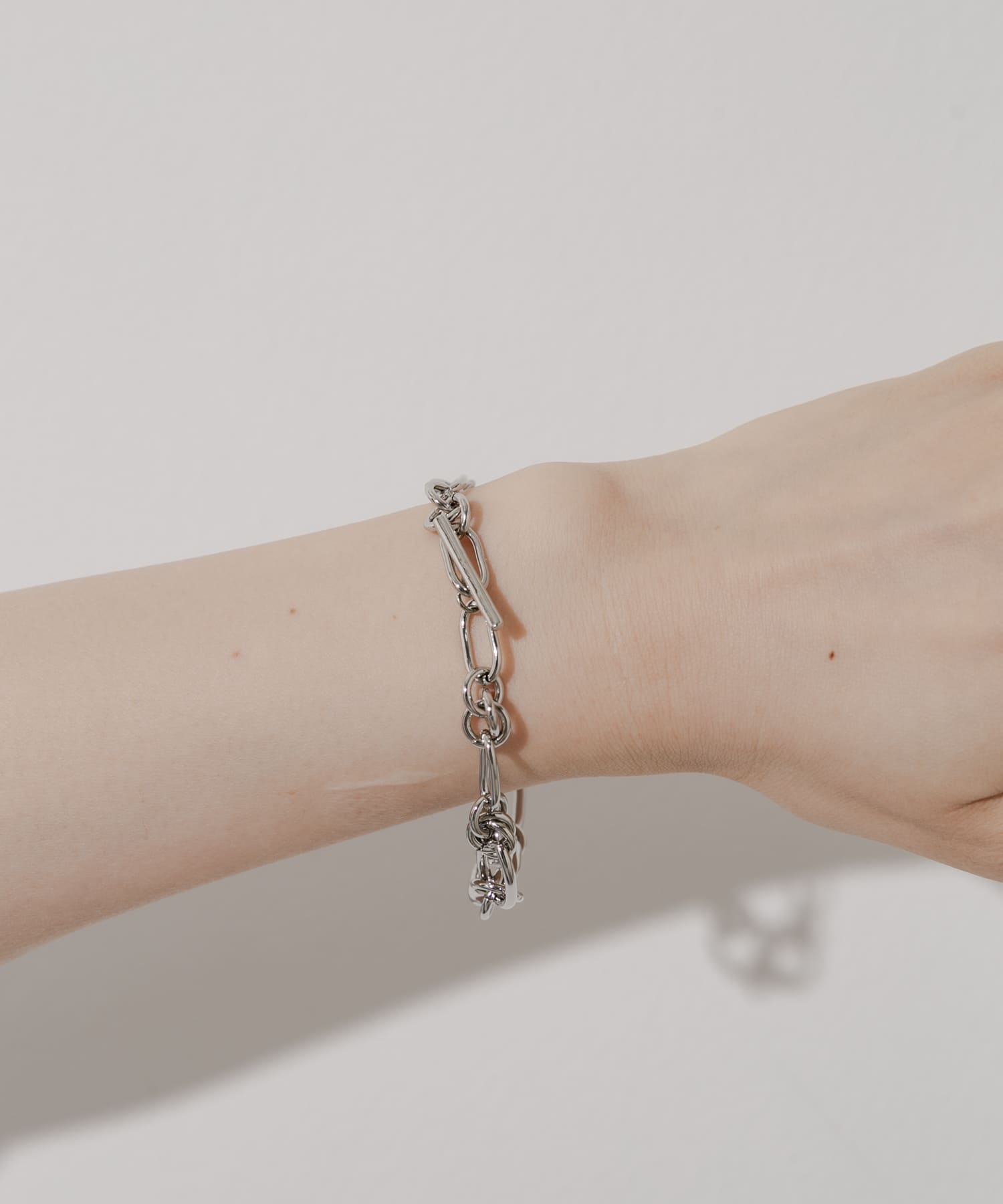 ランダムチェーンマンテルブレスレット