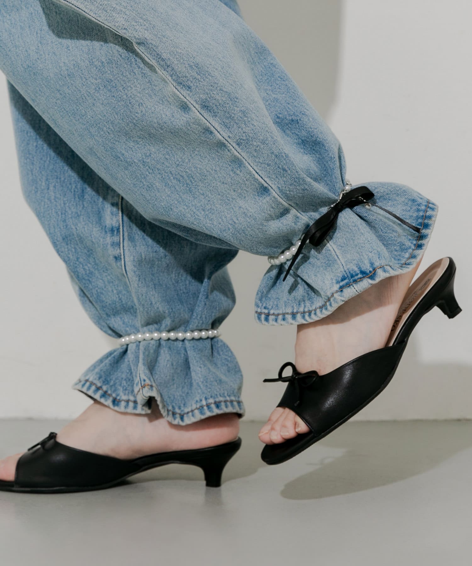 『WEB/一部店舗限定』パールリボンアンクレット