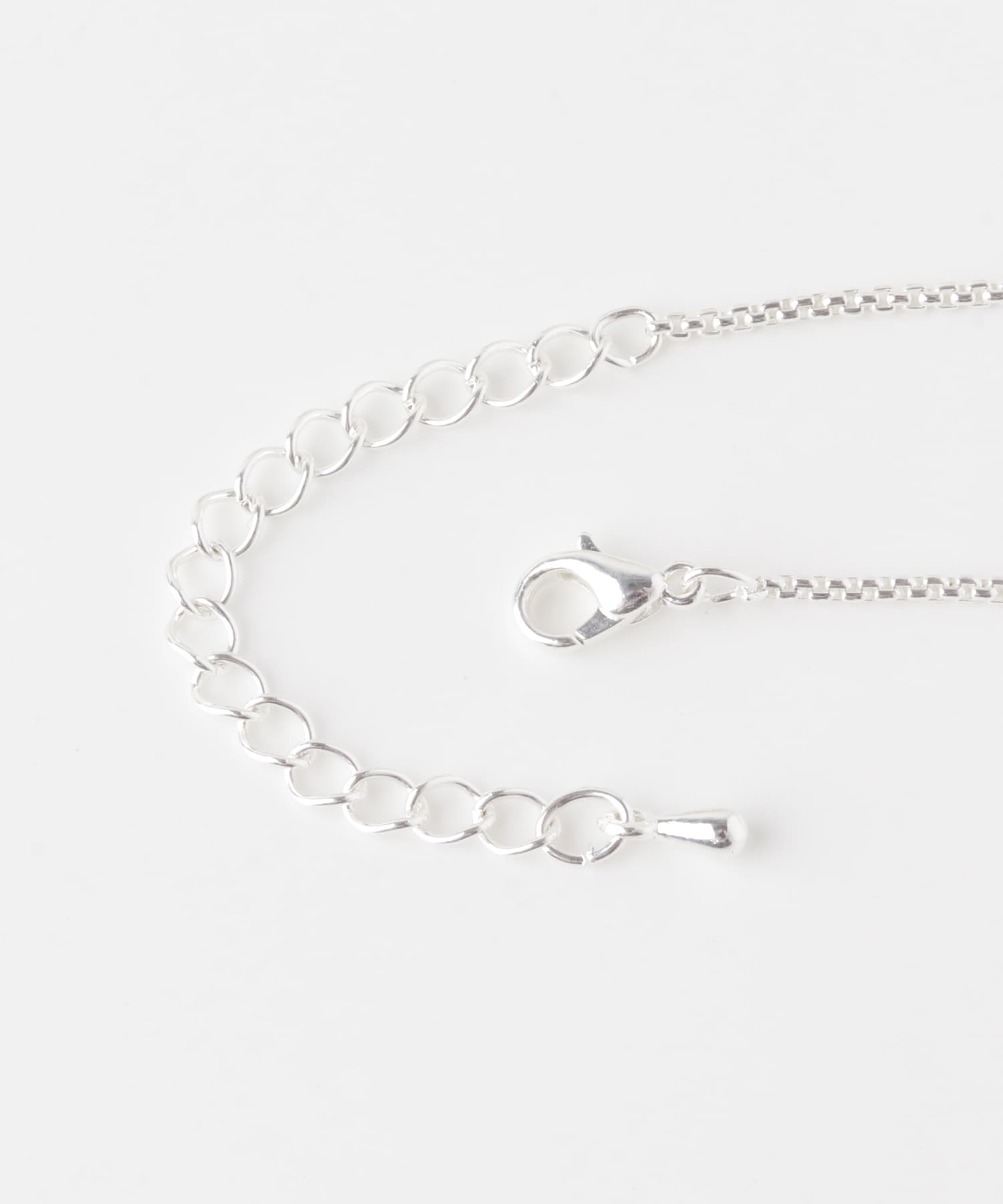 シンプルトップ2セットネックレス SLV -