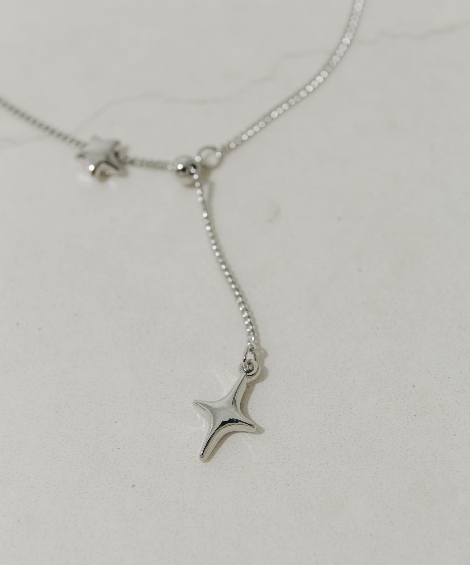 スタースライドYネックレス SLV -