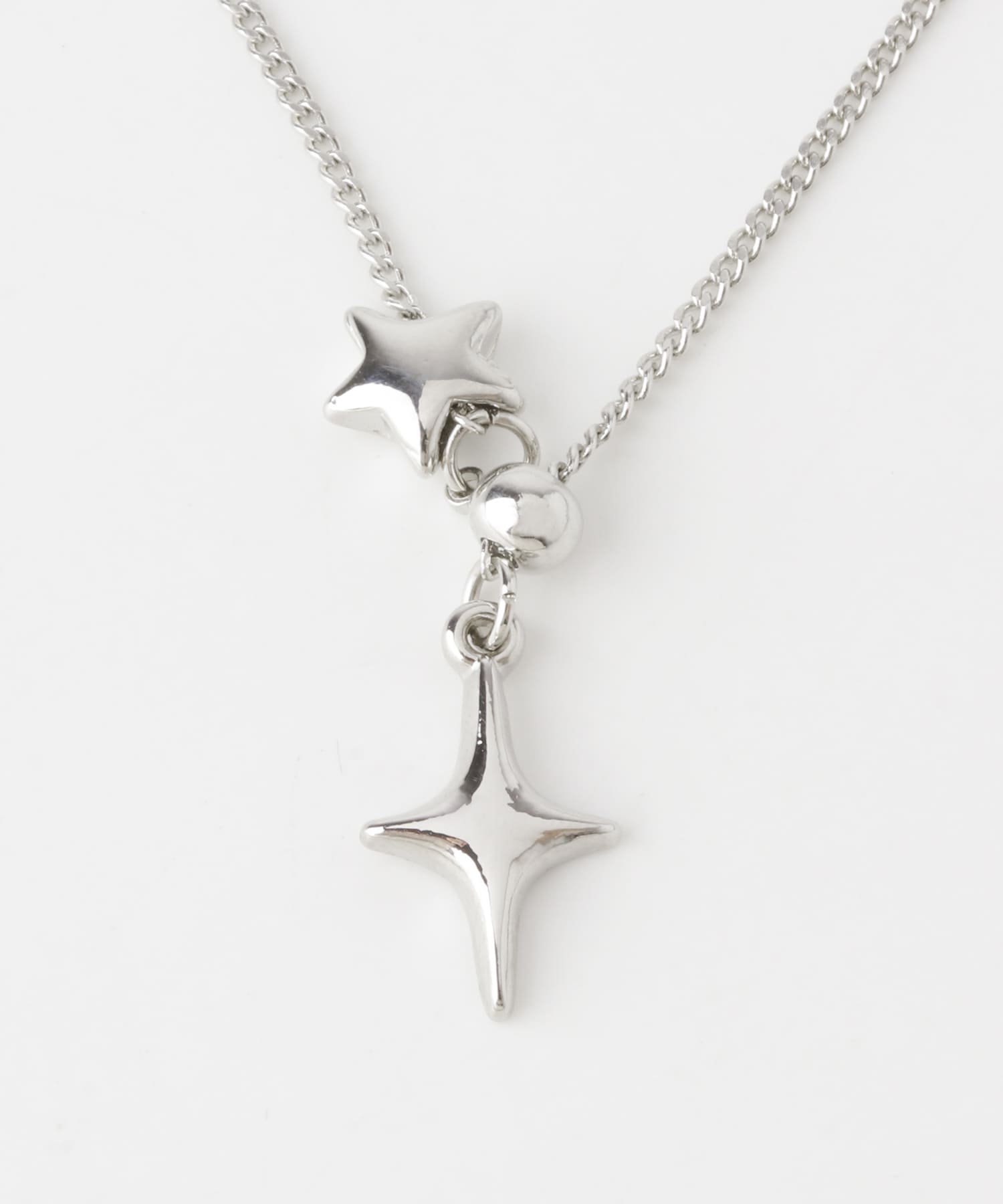 スタースライドYネックレス SLV -