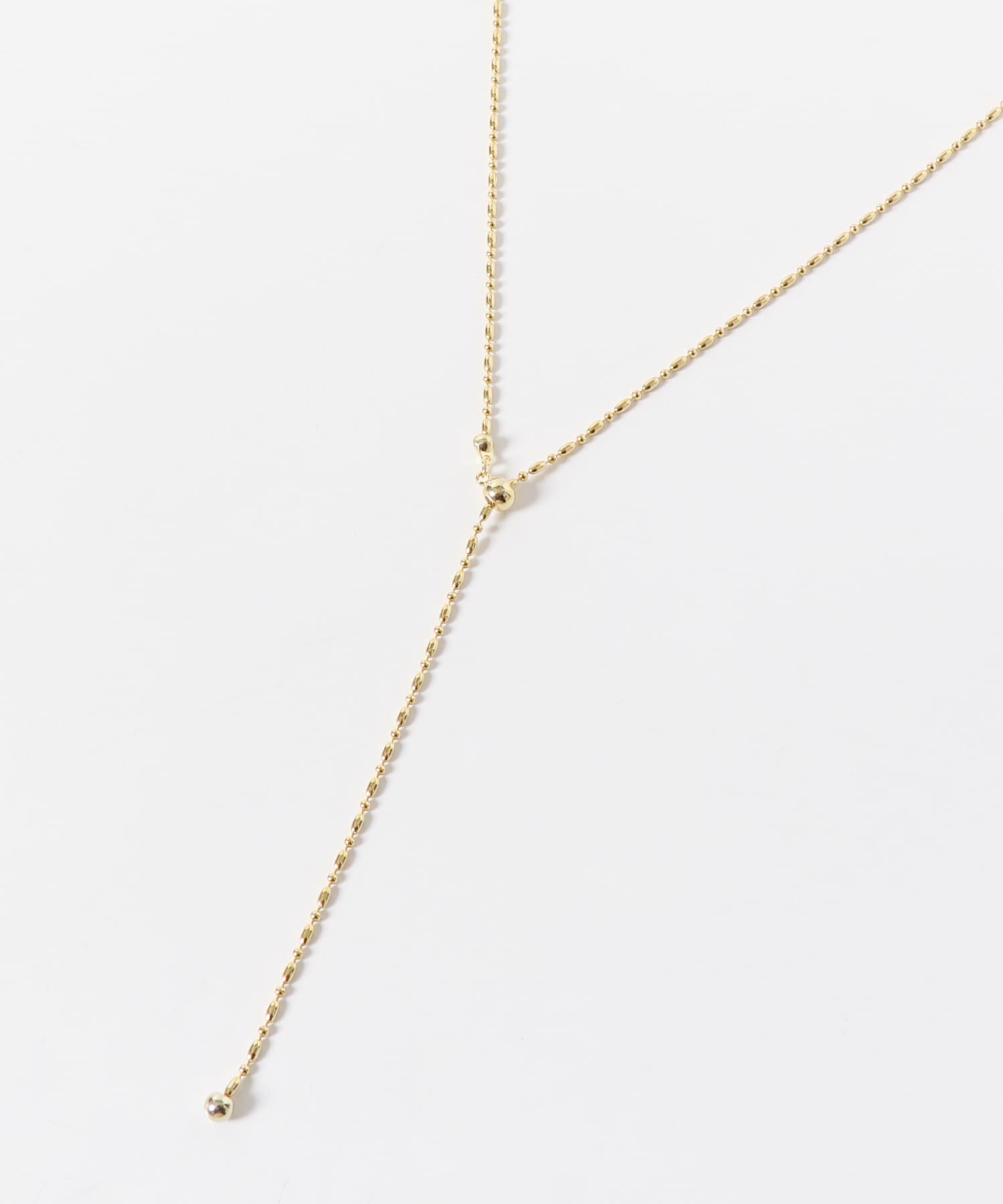 ショートロングチェーン2セットネックレス GLD -