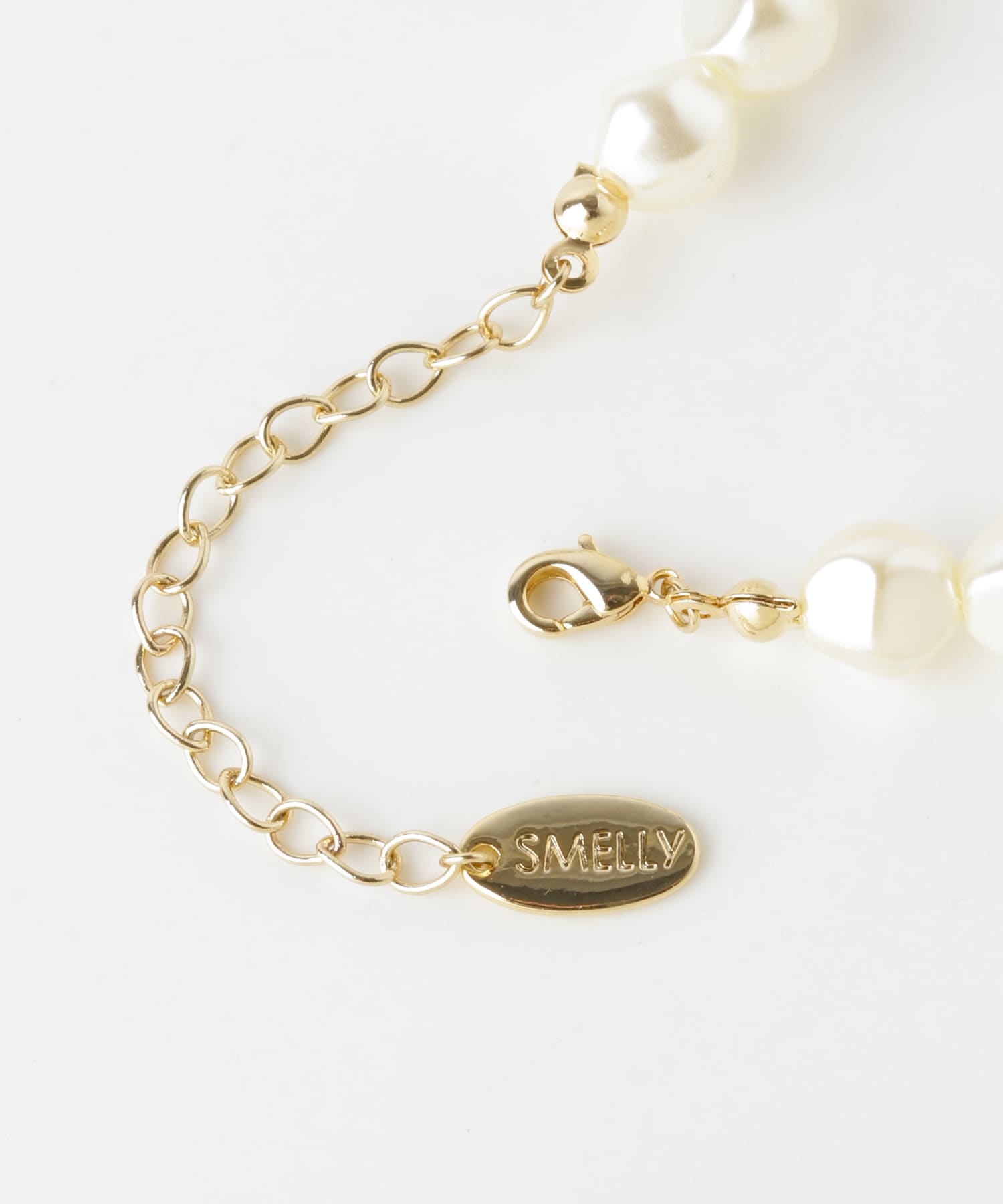 パールスネークチェーン2セットネックレス IVO/GLD -
