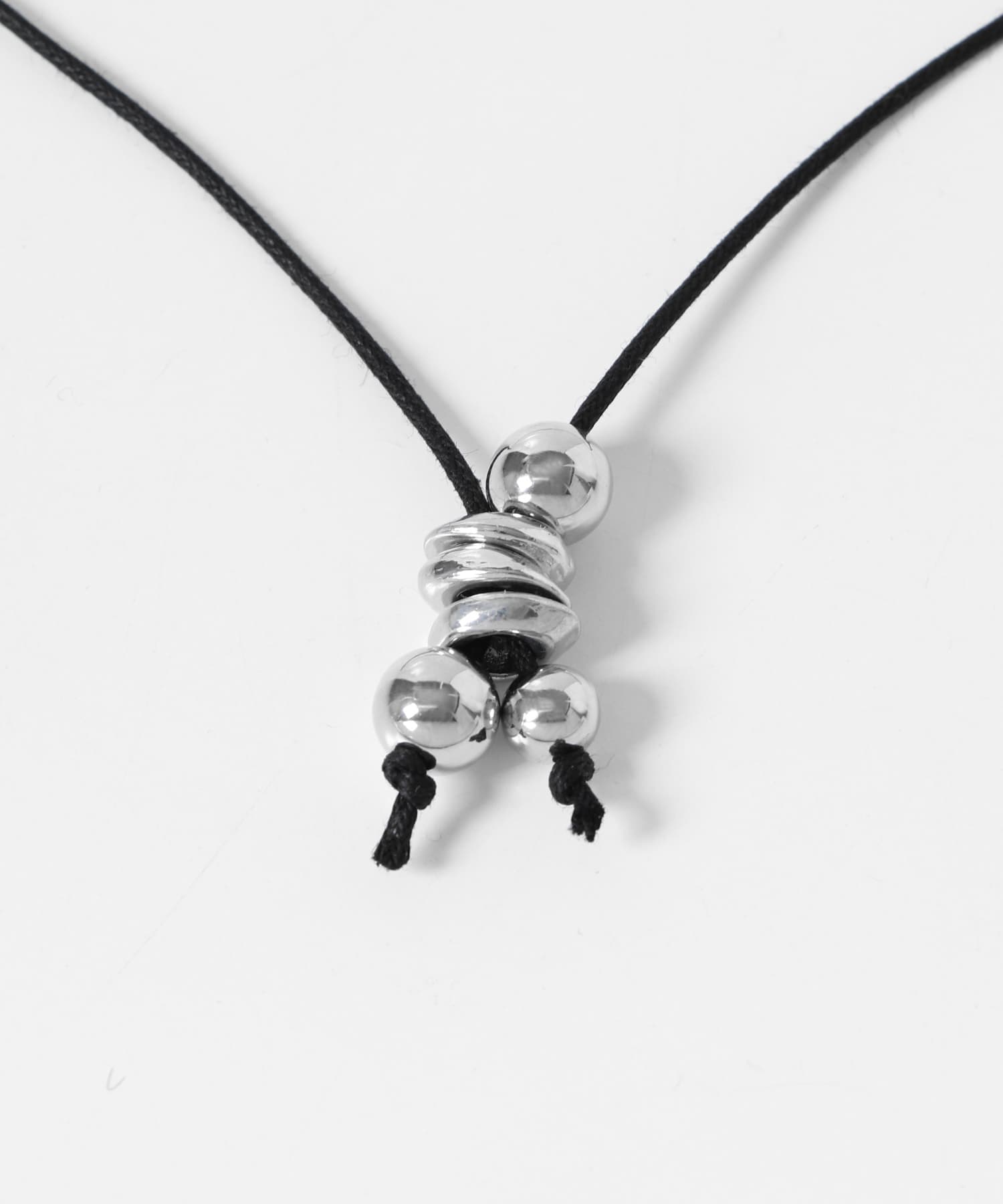 ボールマルチWAYチョーカーネックレス BLK -