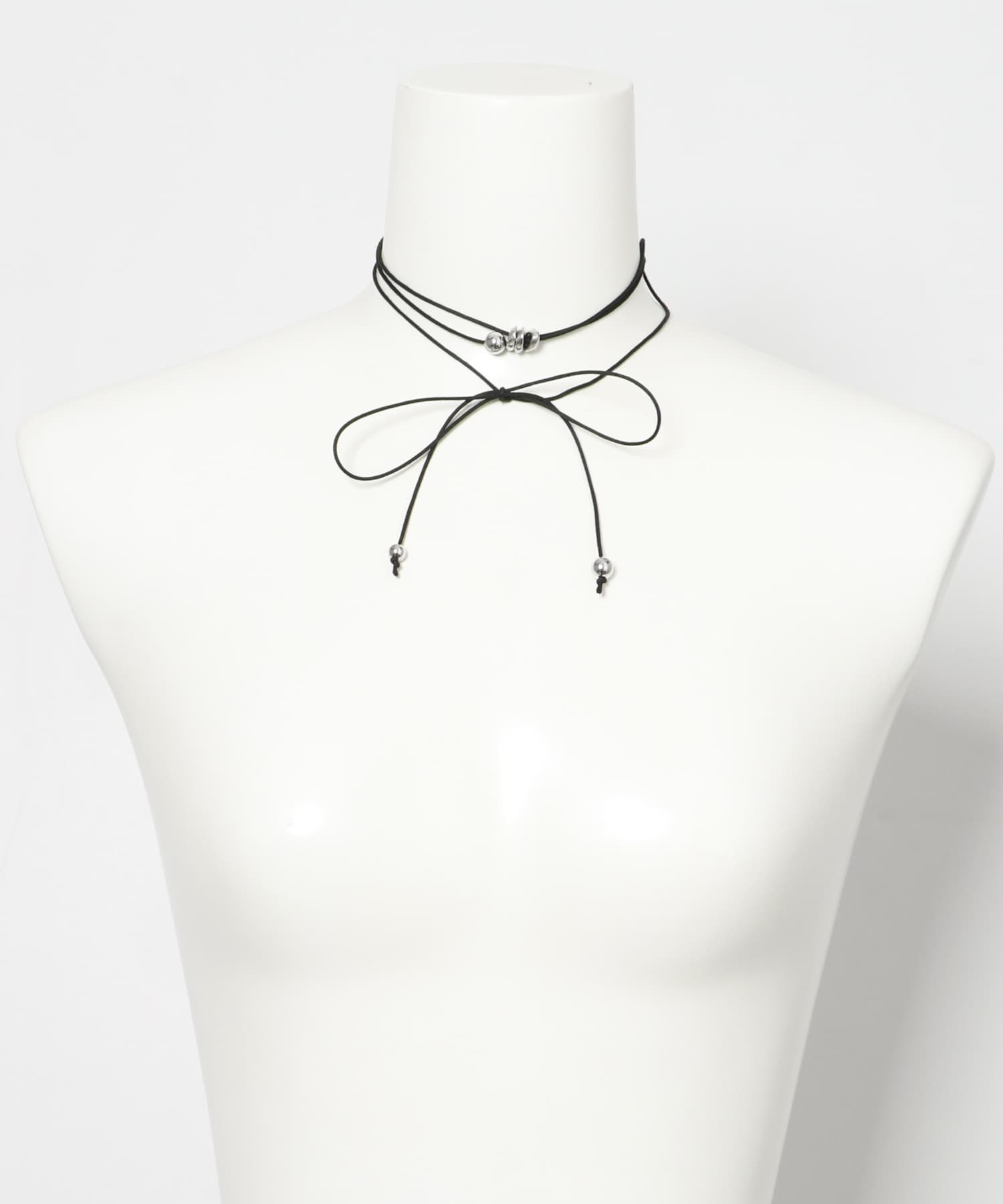 ボールマルチWAYチョーカーネックレス(- BLK): アクセサリー｜URBAN