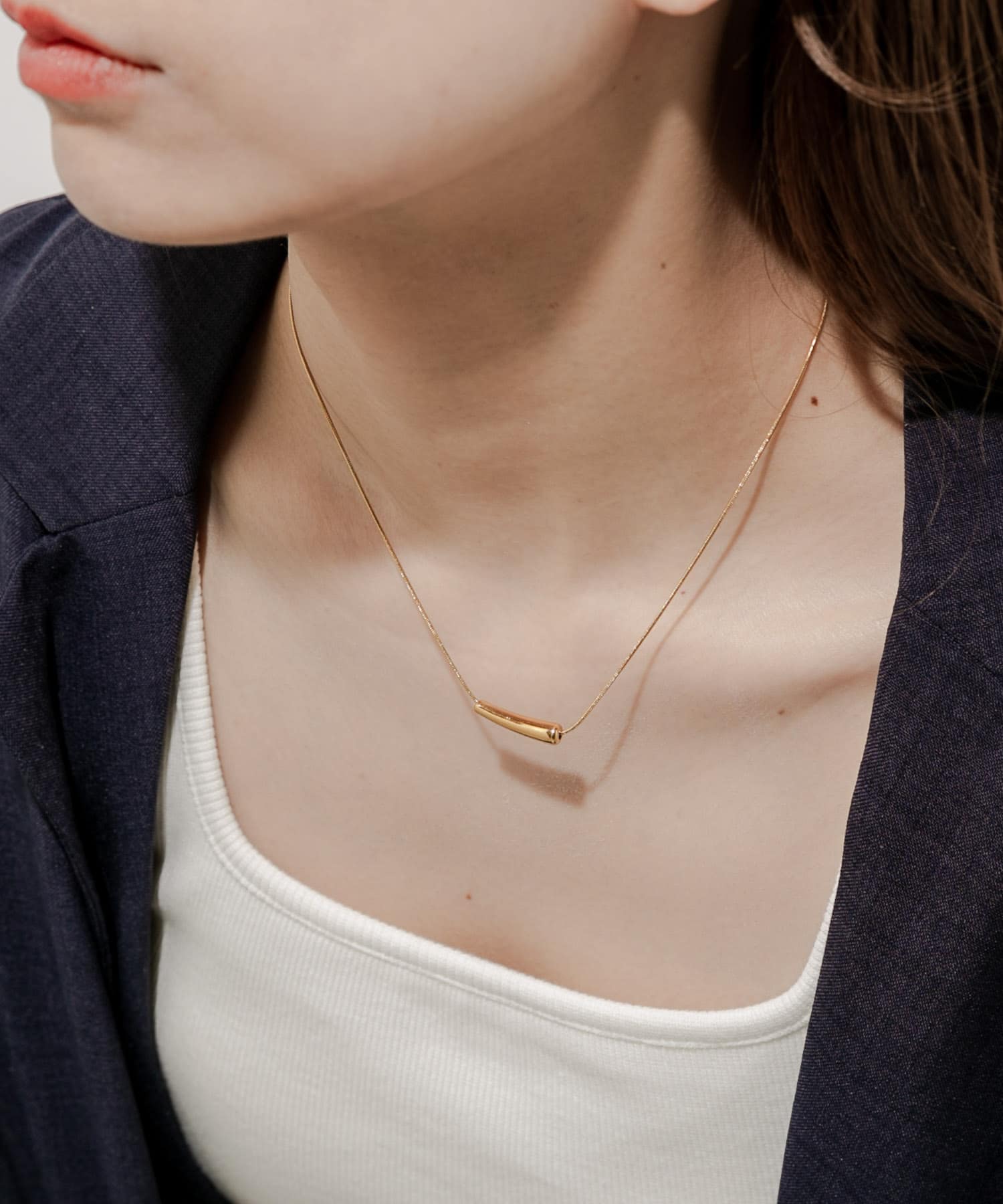 ステンレスワントップネックレス