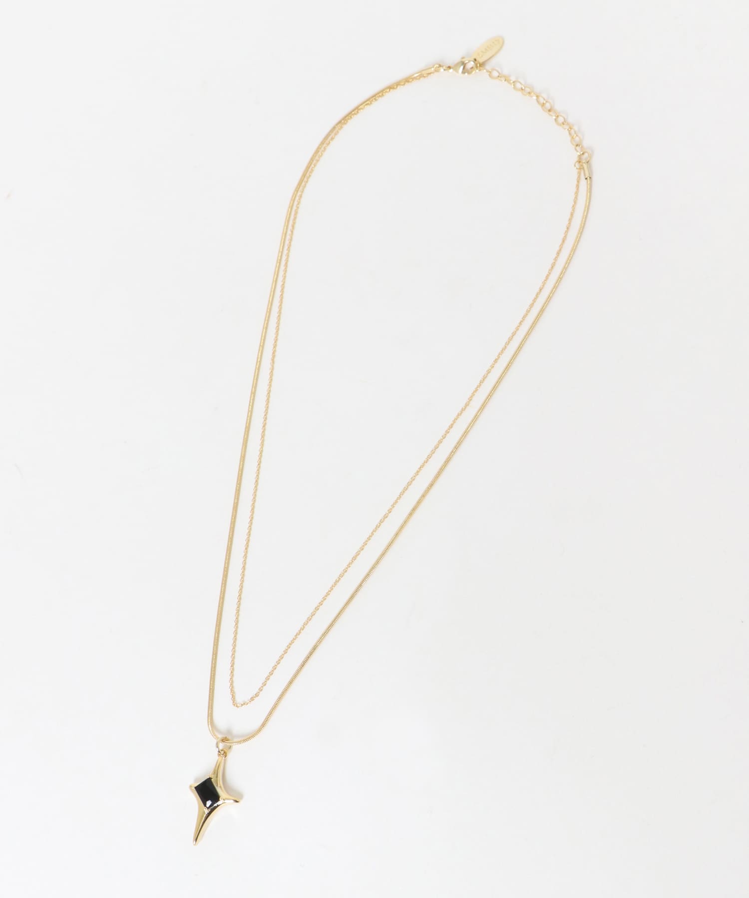 スターストーンネックレス GLD -