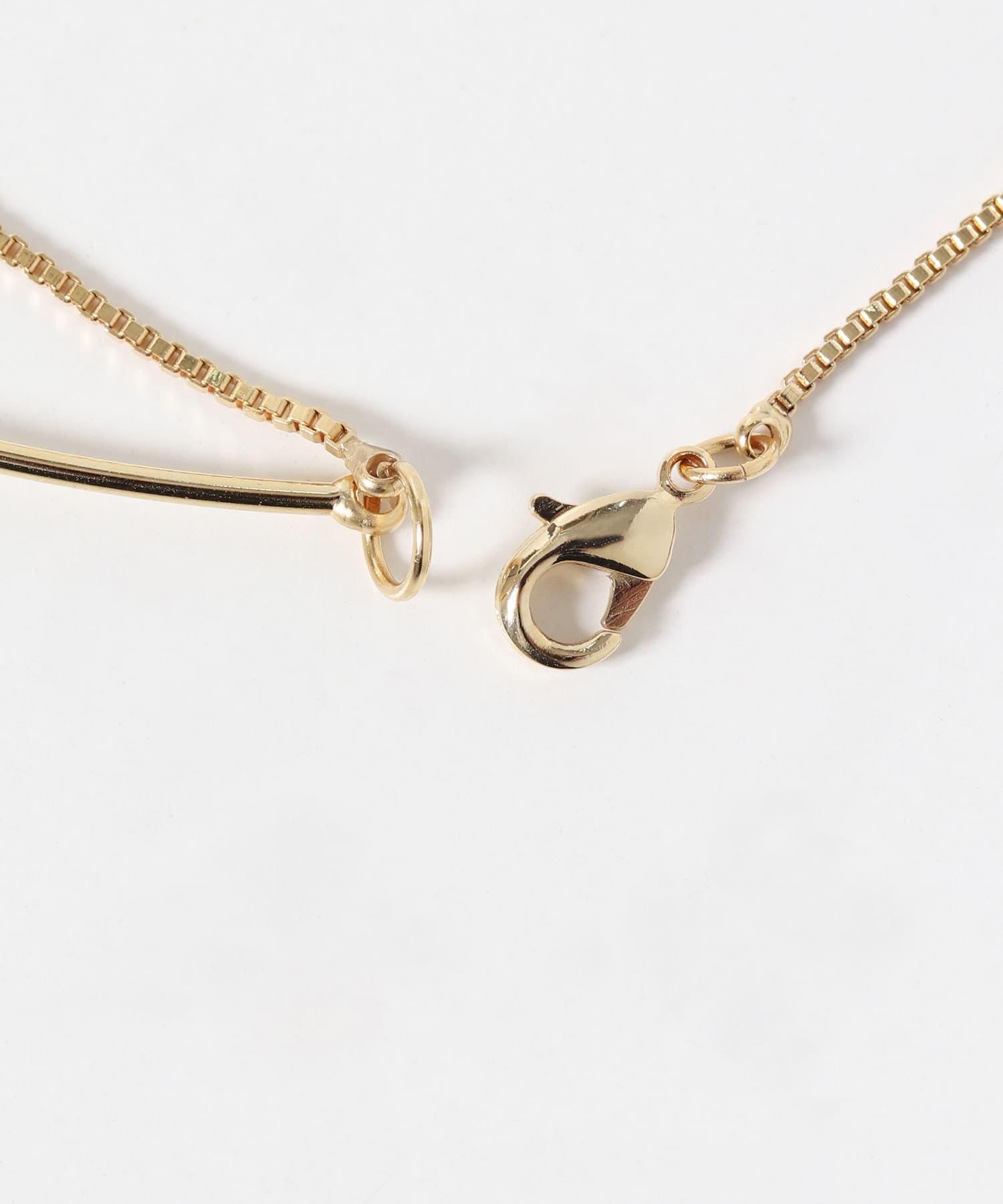 チェーンレイヤードネックカフ GLD -