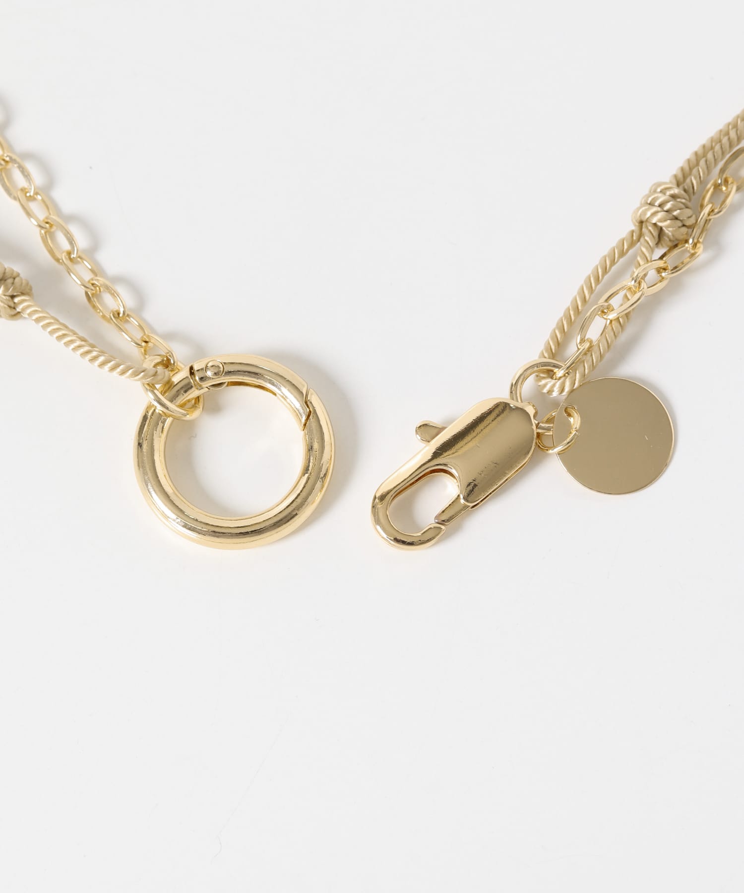 チェーンロープコンビネックレス(- GD/BE): アクセサリー｜URBAN