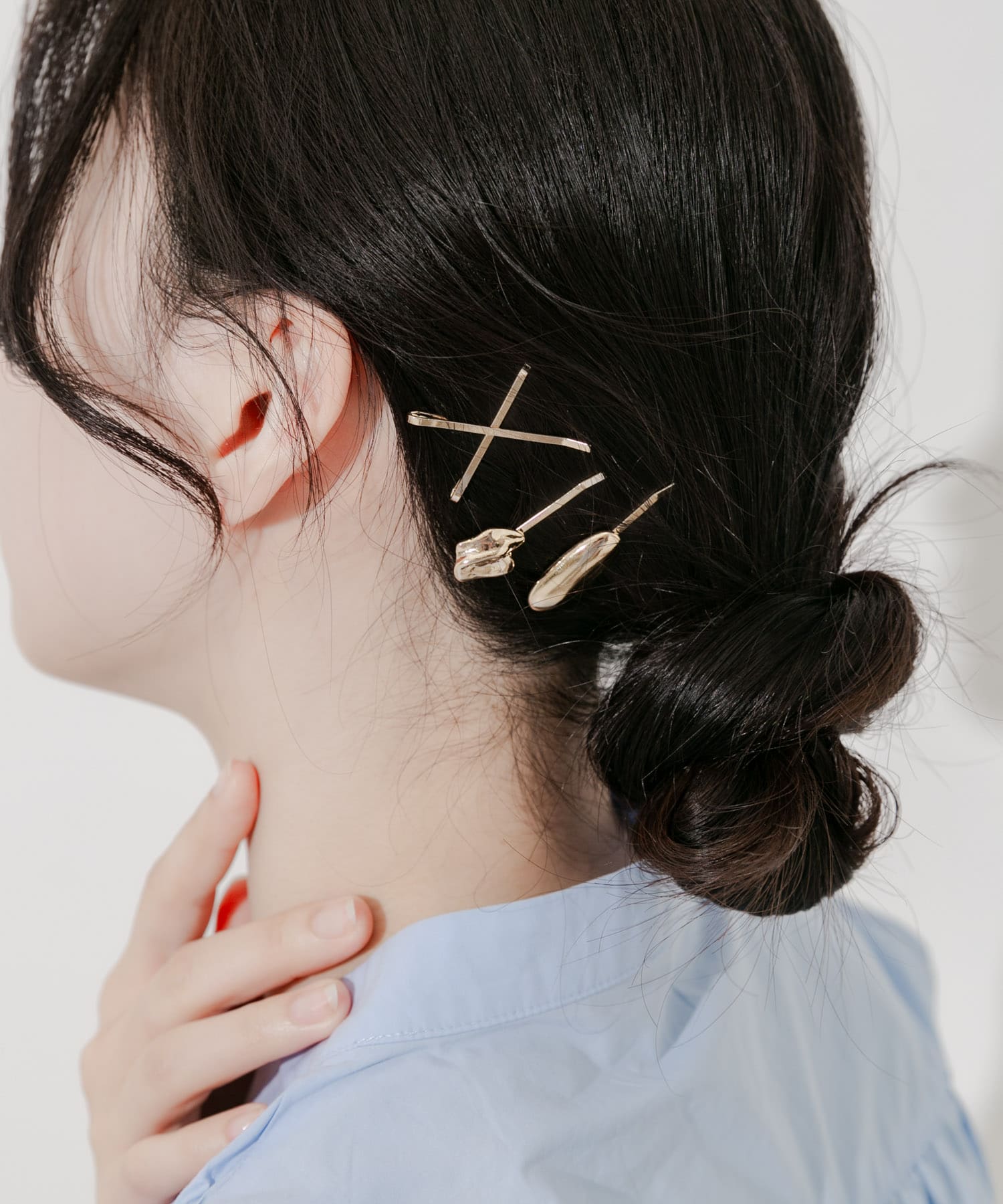 ニュアンスメタル4セットピン GLD -