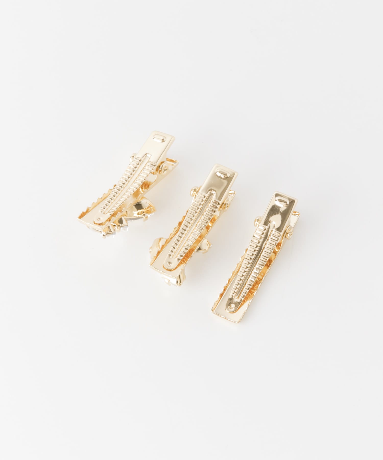 ビジューメタル3セットピン GLD -
