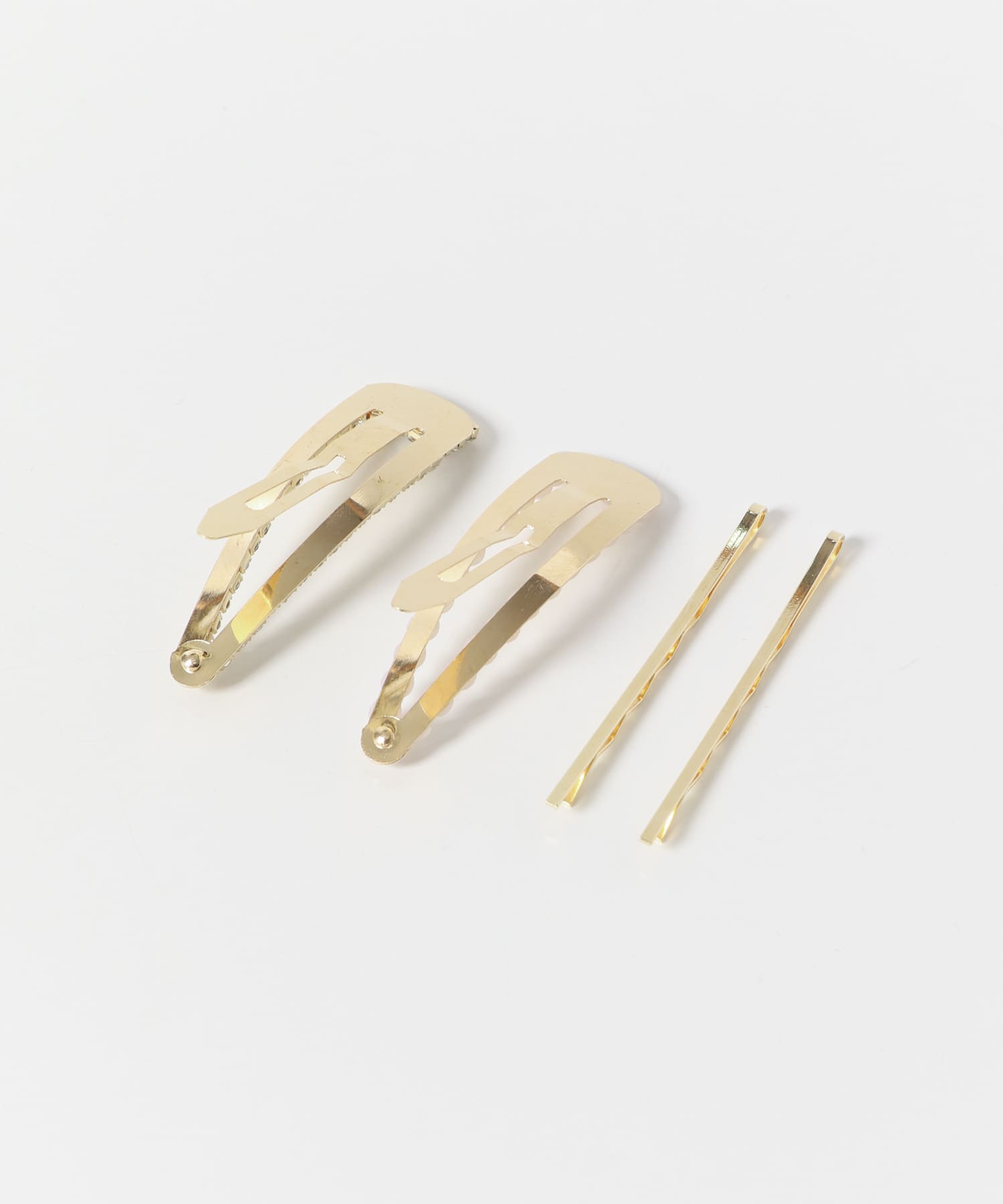 パールビジューランダム4セットピン GLD/IVO -