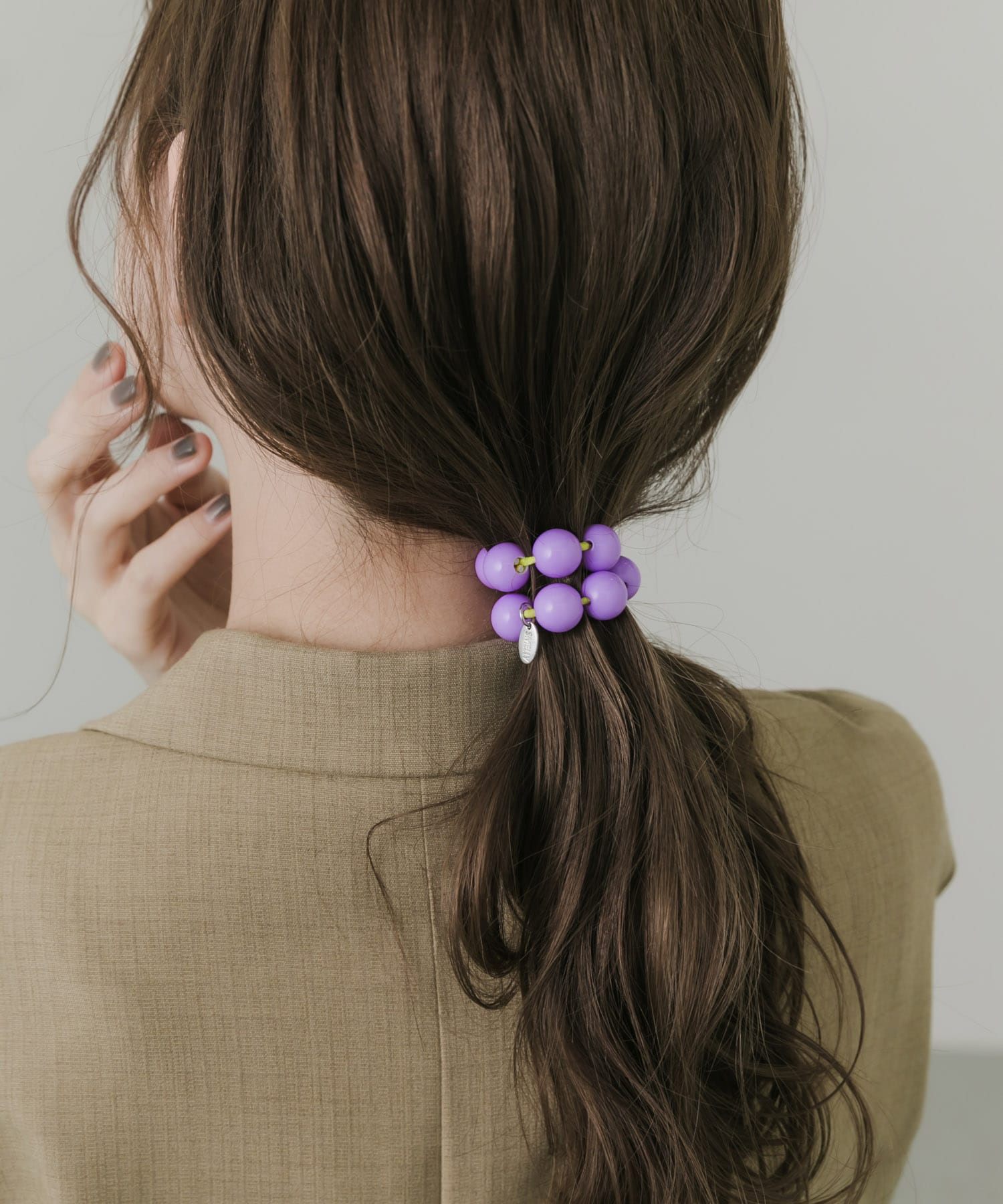 カラーボールヘアゴム