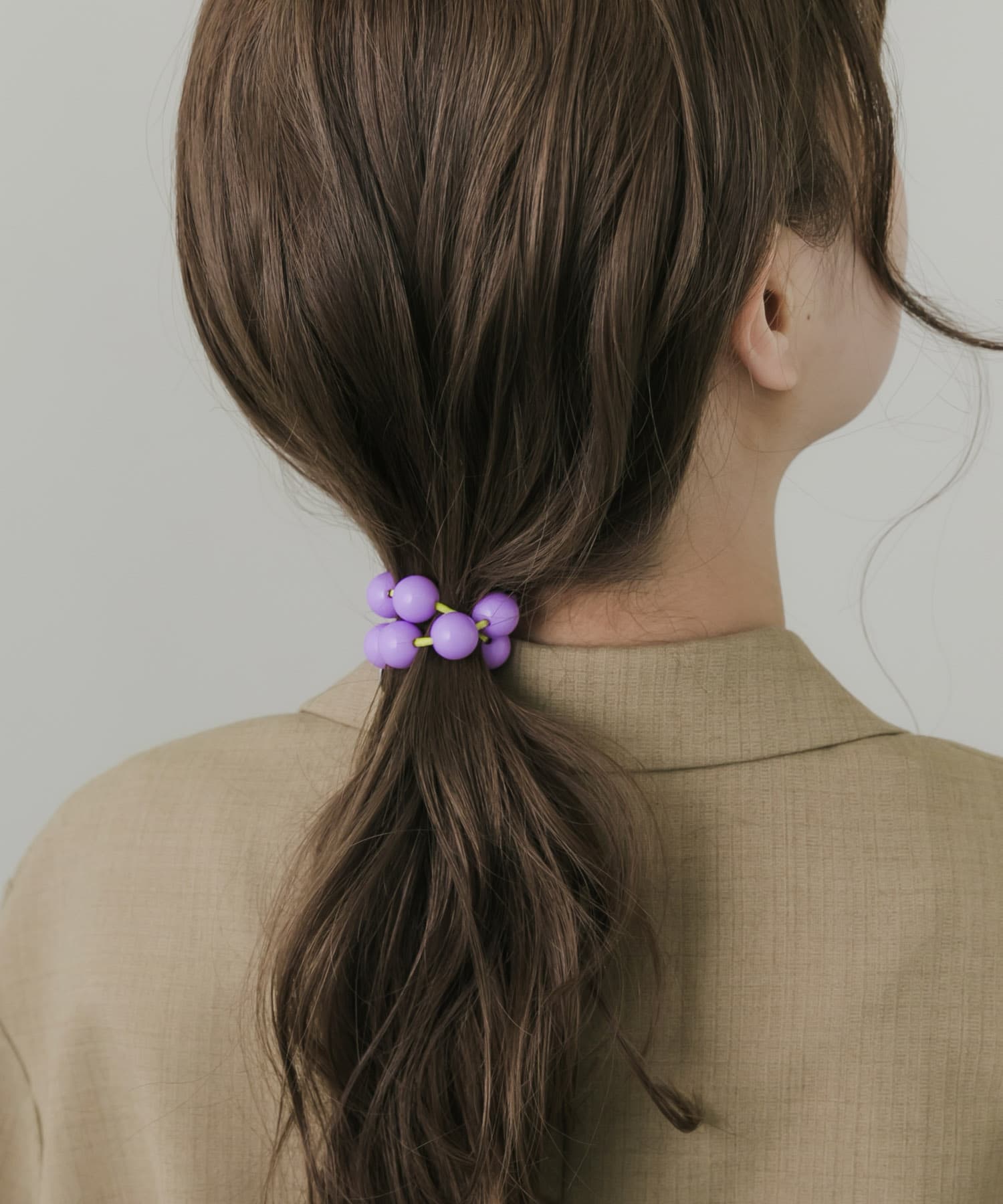 カラーボールヘアゴム LVD -